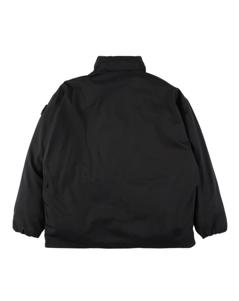 CUSHY FLEECE COLLAR JACKET / black