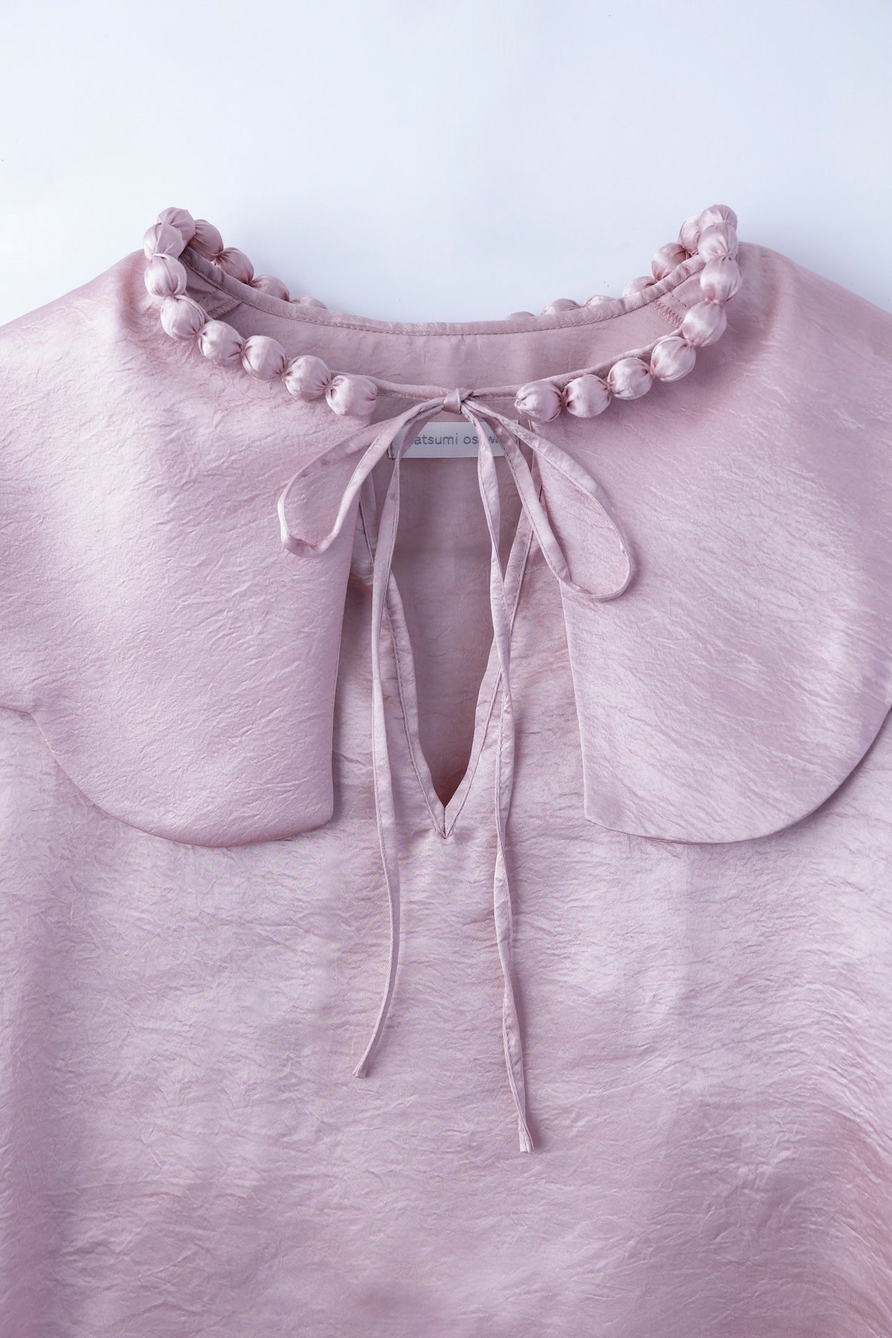 natsumi osawa/pearl scalloped blouse