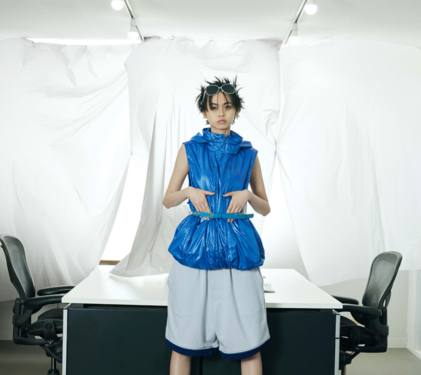 FULL PACK VEST / blue