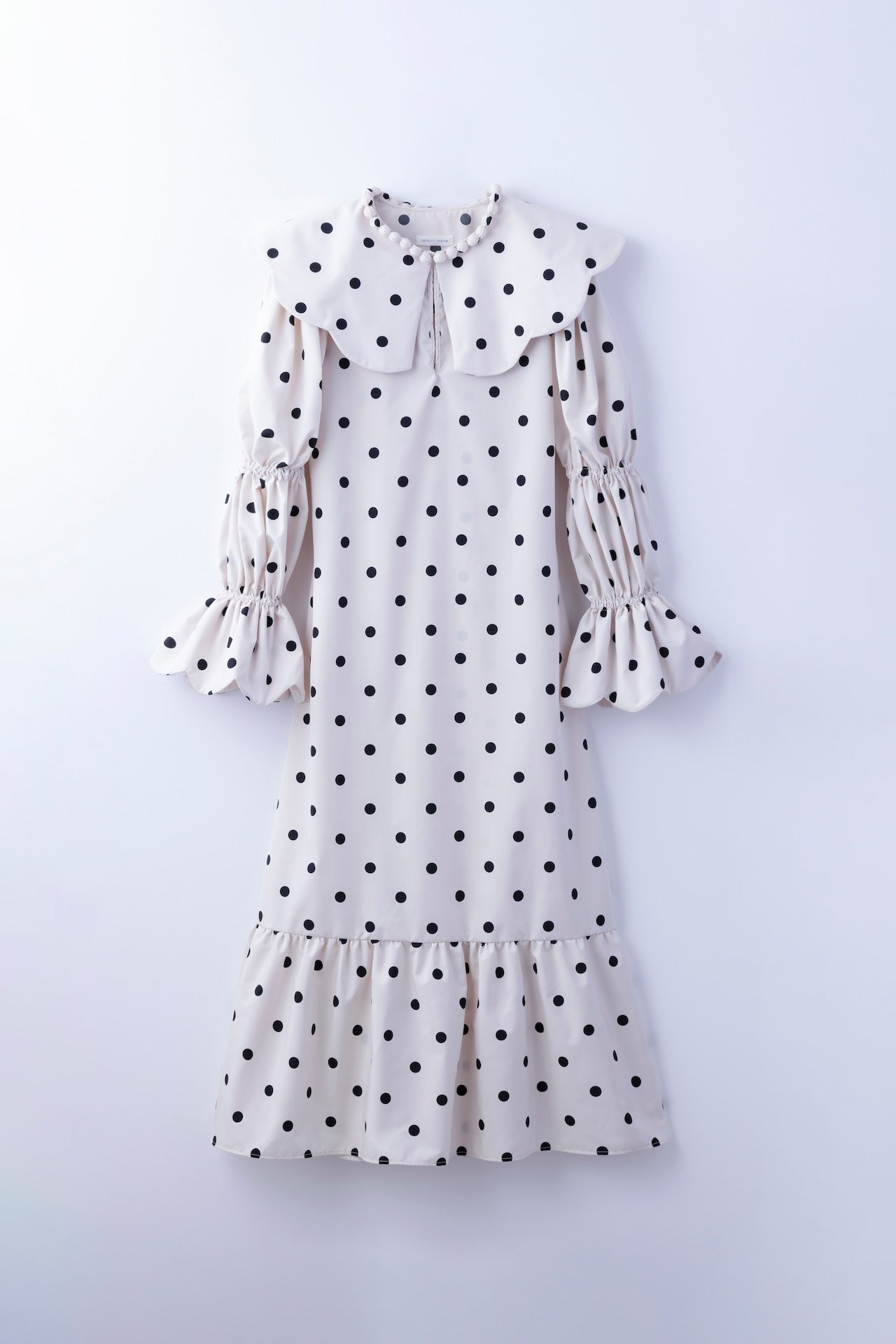 natsumi osawa/pearl scalloped dress #dot
