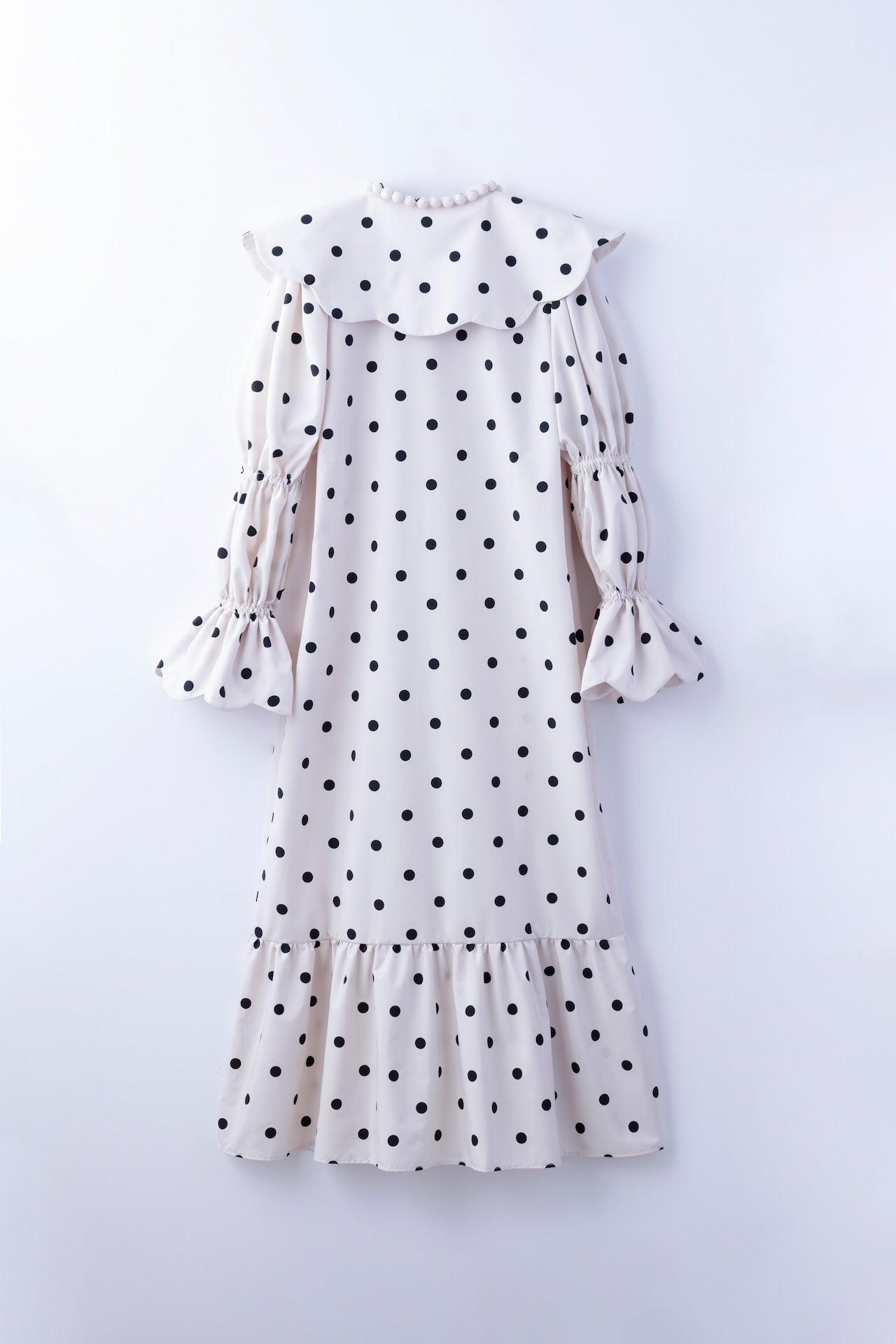 natsumi osawa/pearl scalloped dress #dot
