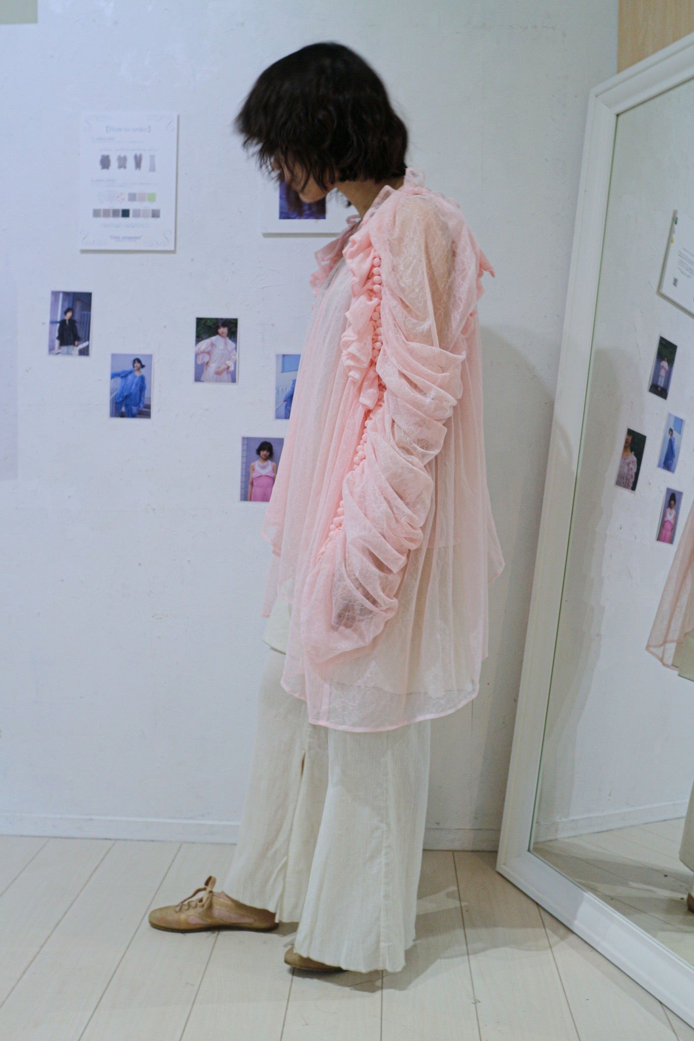 【custom order】natsumi osawa/papillon sleeve tops※受注商品となります/9月2日(火)22:00締切となります