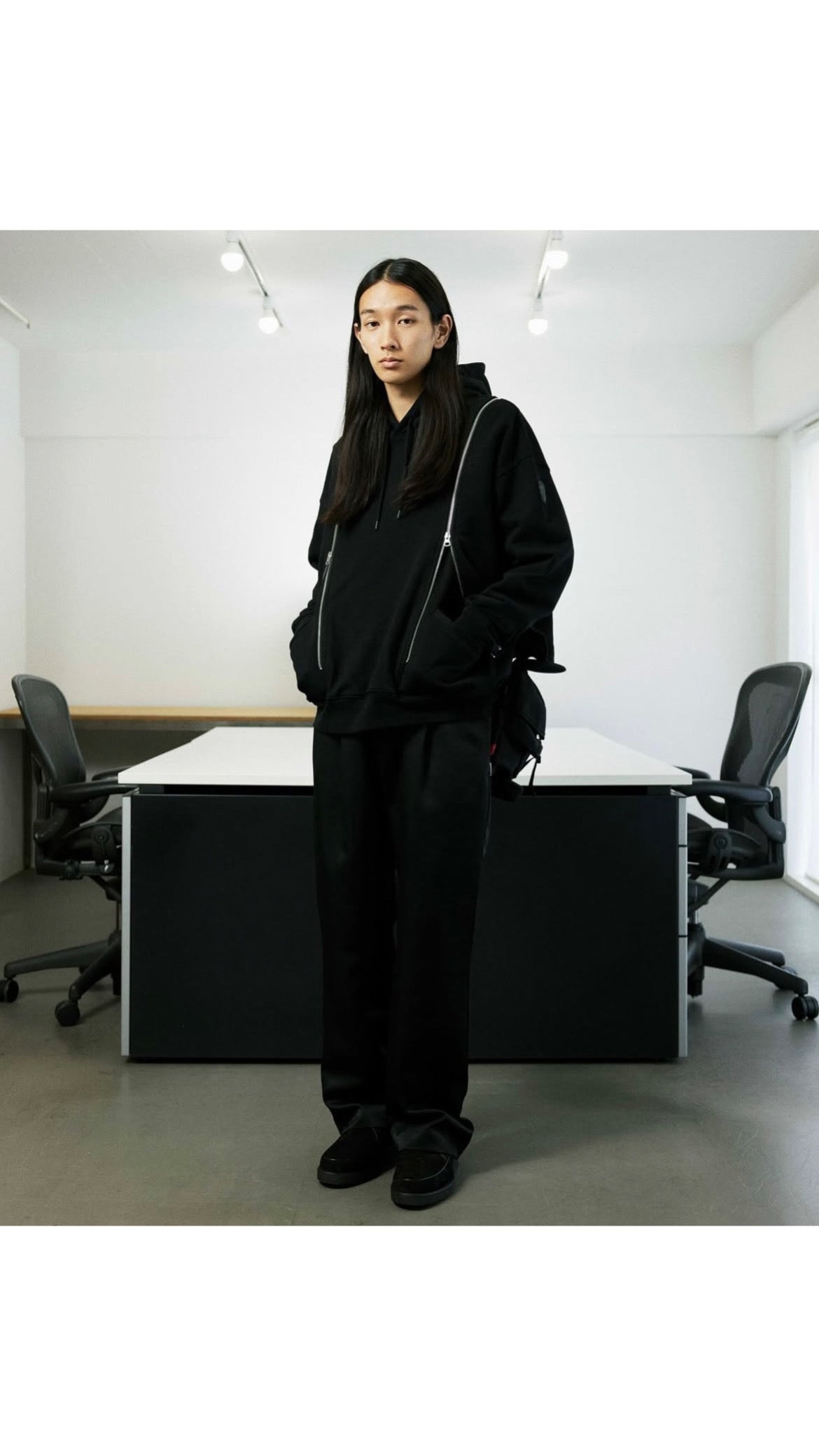 NOREN HOODIE / black