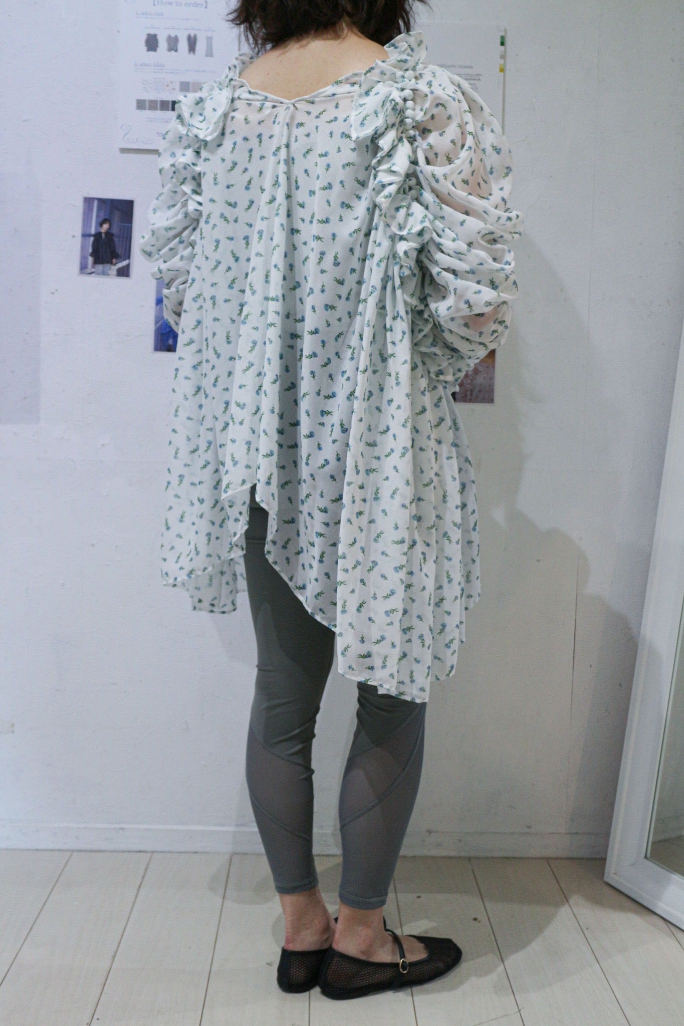 【custom order】natsumi osawa/papillon sleeve tops※受注商品となります/9月2日(火)22:00締切となります