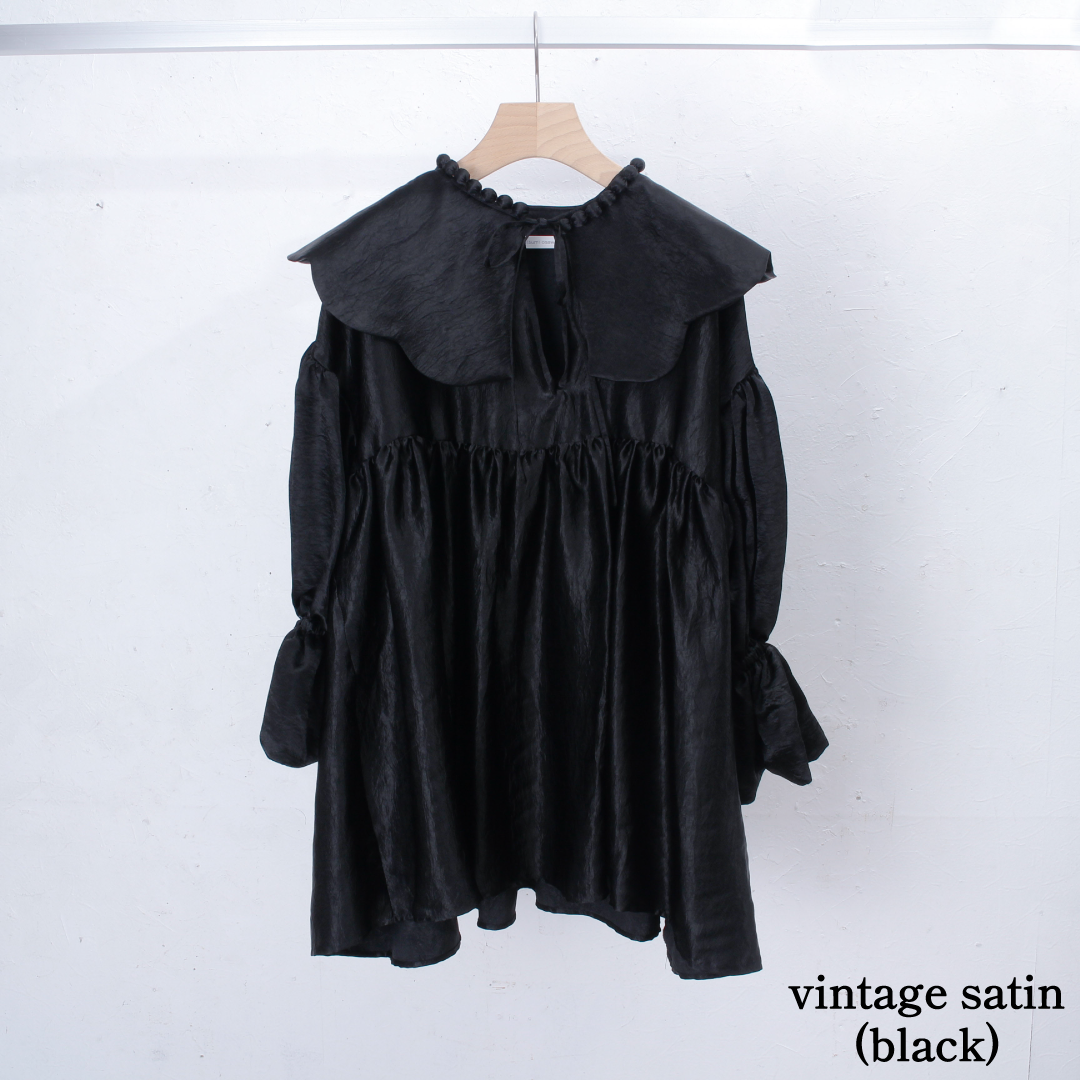 【custom order】natsumi osawa/pearl scalloped tunic※受注商品となります/9月2日(火)22:00締切となります