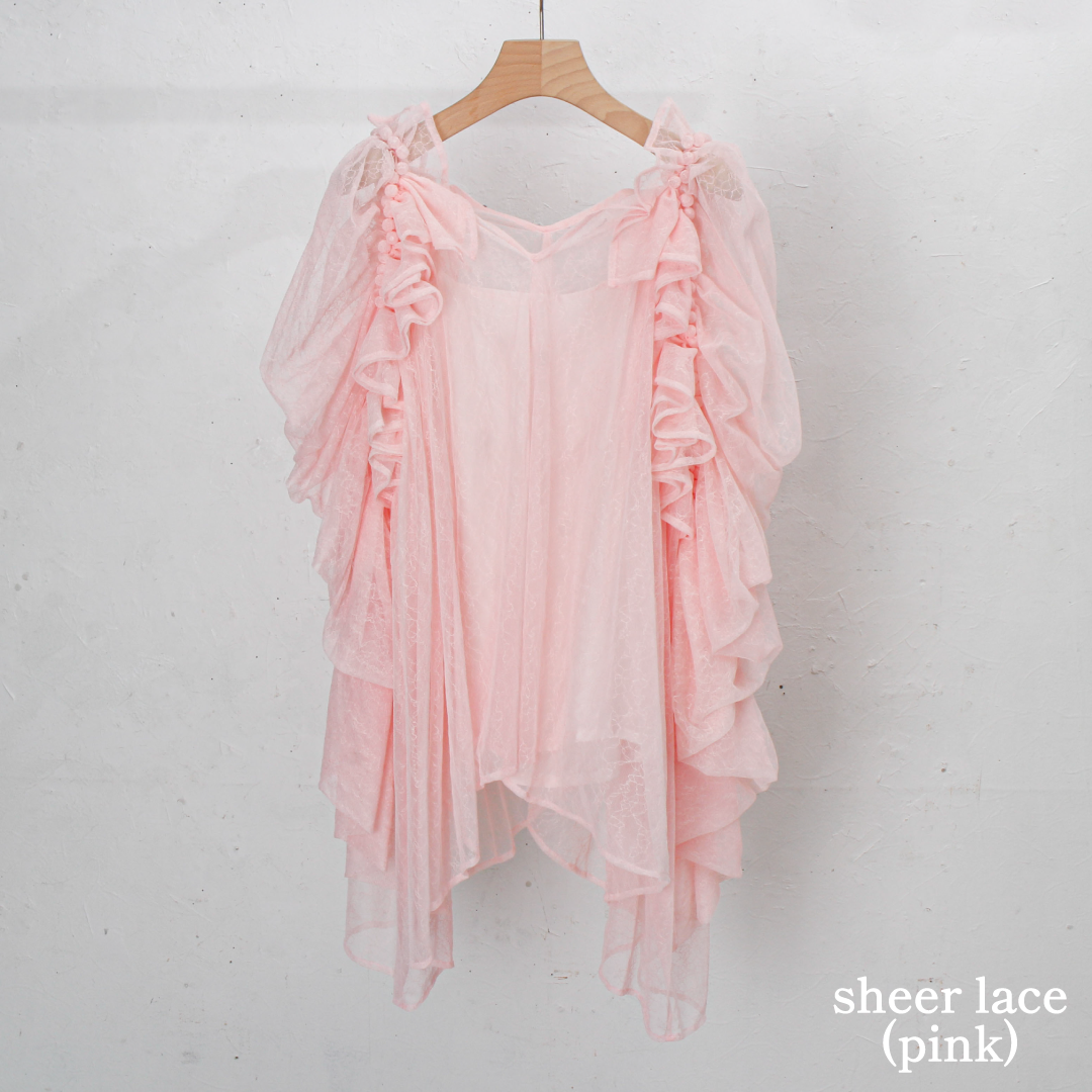 【custom order】natsumi osawa/papillon sleeve tops※受注商品となります/9月2日(火)22:00締切となります