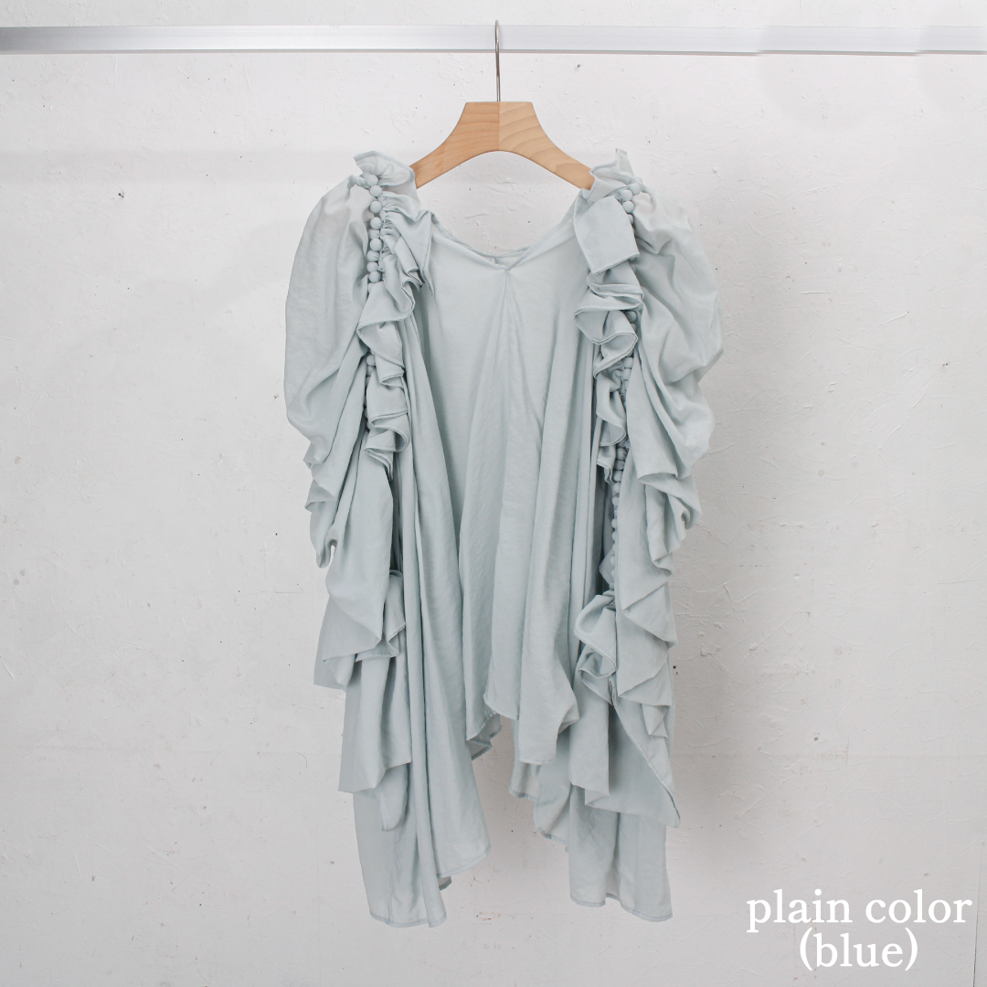 【custom order】natsumi osawa/papillon sleeve tops※受注商品となります/9月2日(火)22:00締切となります
