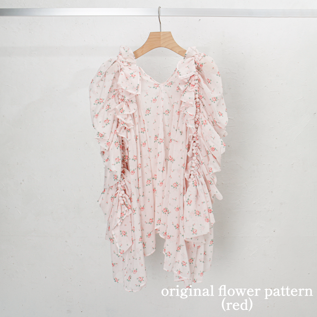 【custom order】natsumi osawa/papillon sleeve tops※受注商品となります/9月2日(火)22:00締切となります