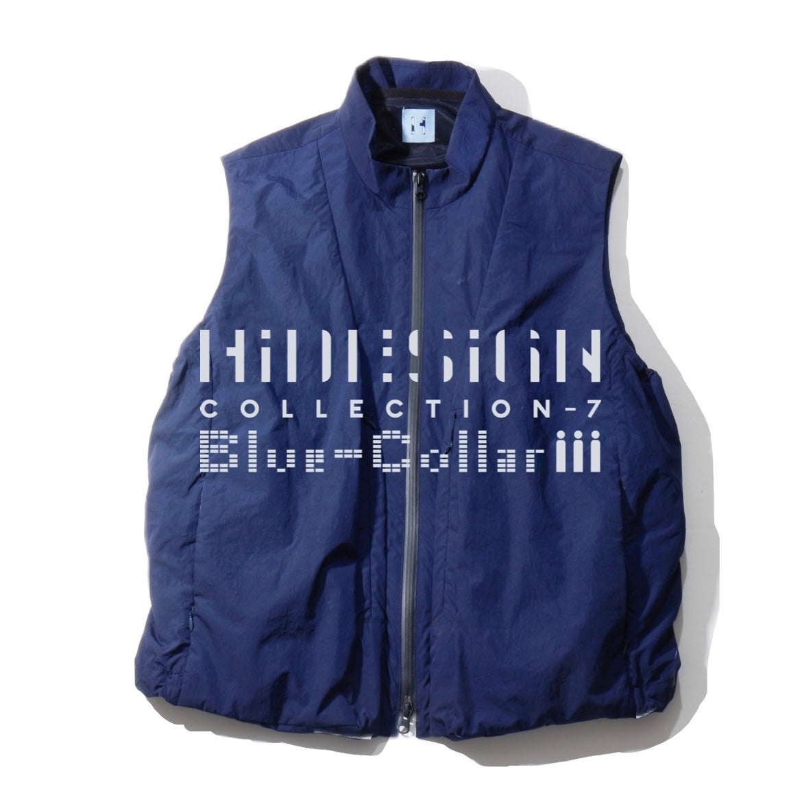 HIDESIGN / Air Flow Vest/ navy<br>※受注生産商品となります
