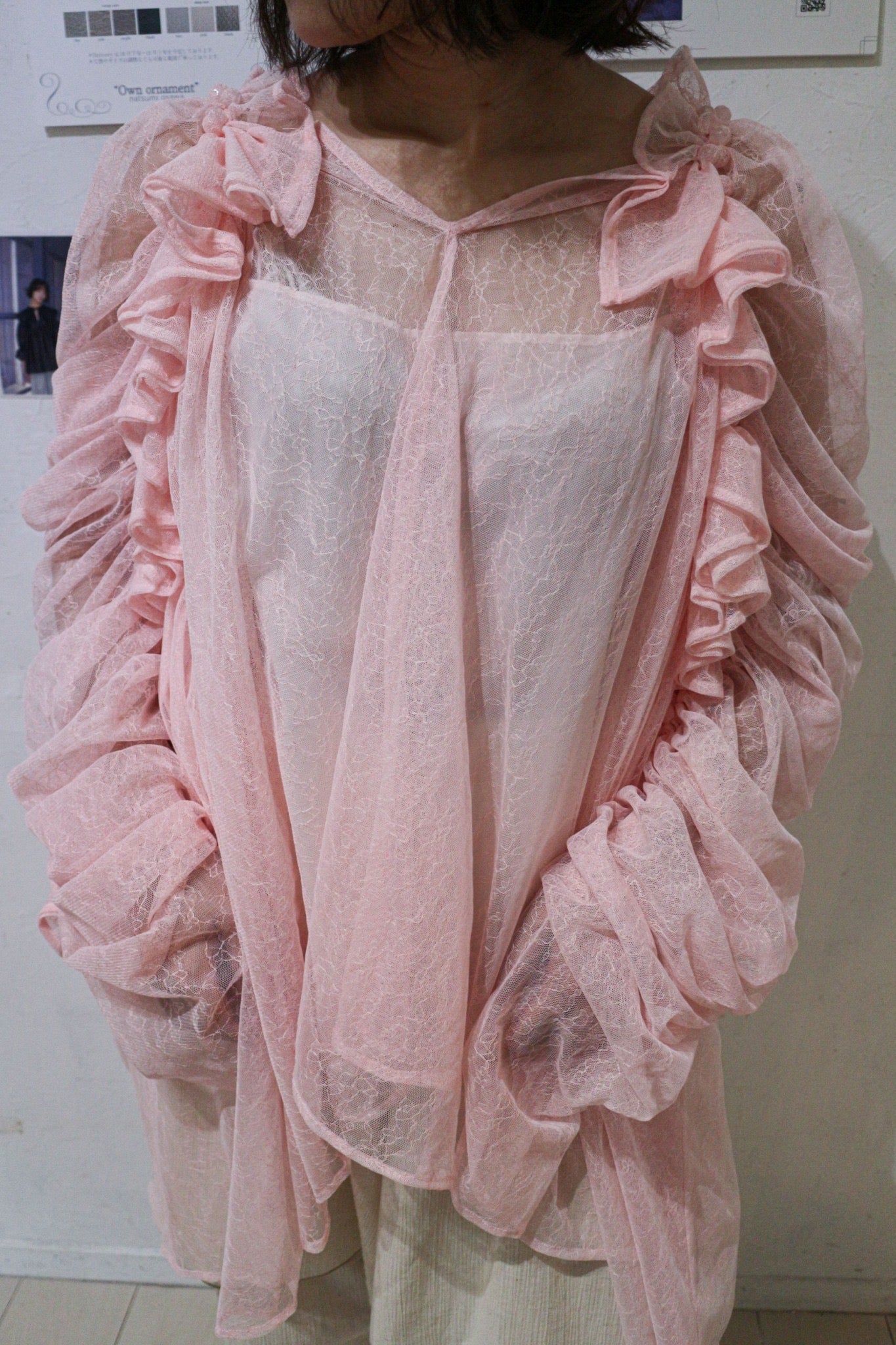 【custom order】natsumi osawa/papillon sleeve tops※受注商品となります/9月2日(火)22:00締切となります