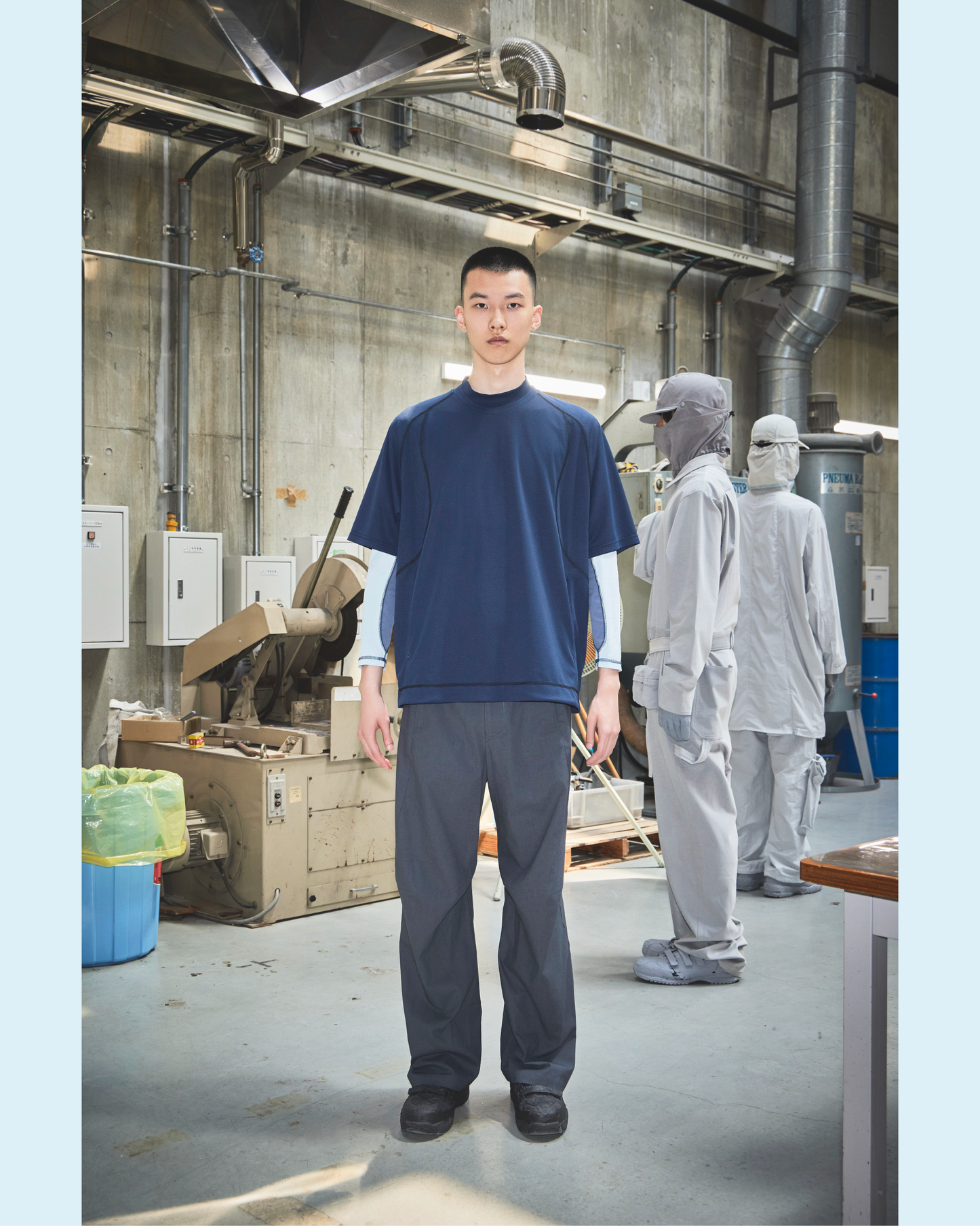 HIDESIGN / THE Constructor Pants / charcoal gray <br>※受注生産商品となります