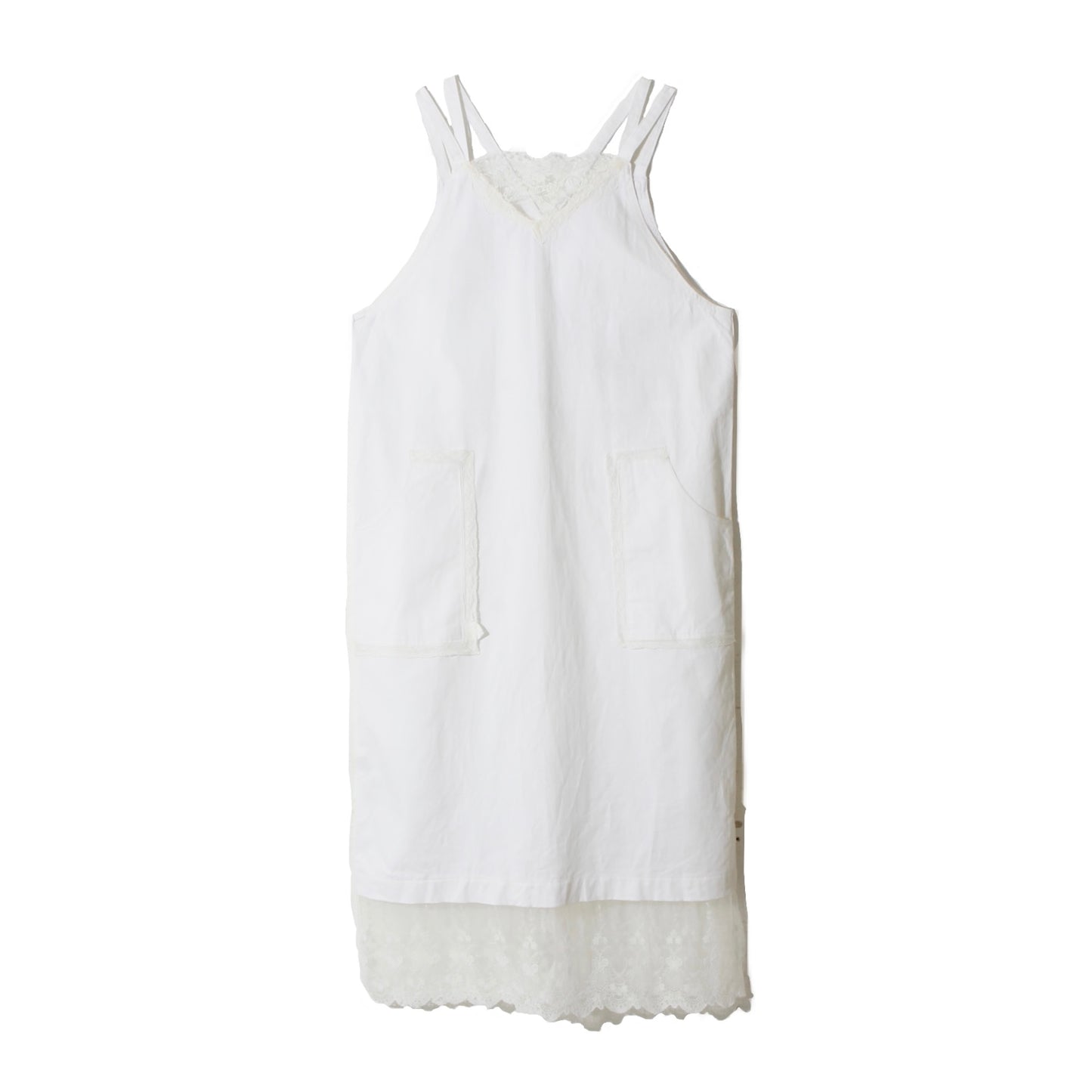 overlace /lace apron onepiece