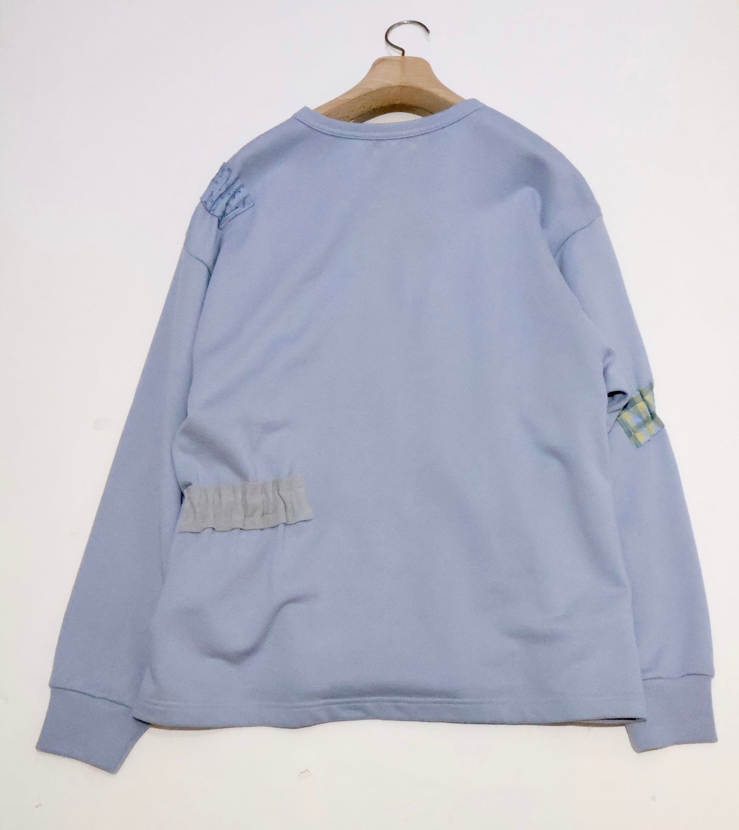 futatsukukuri / くしゅっトレーナー /bluegray