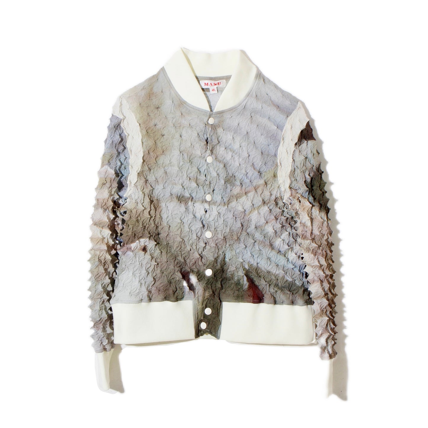 SPIKY VARSITY JACKET / PIGEON