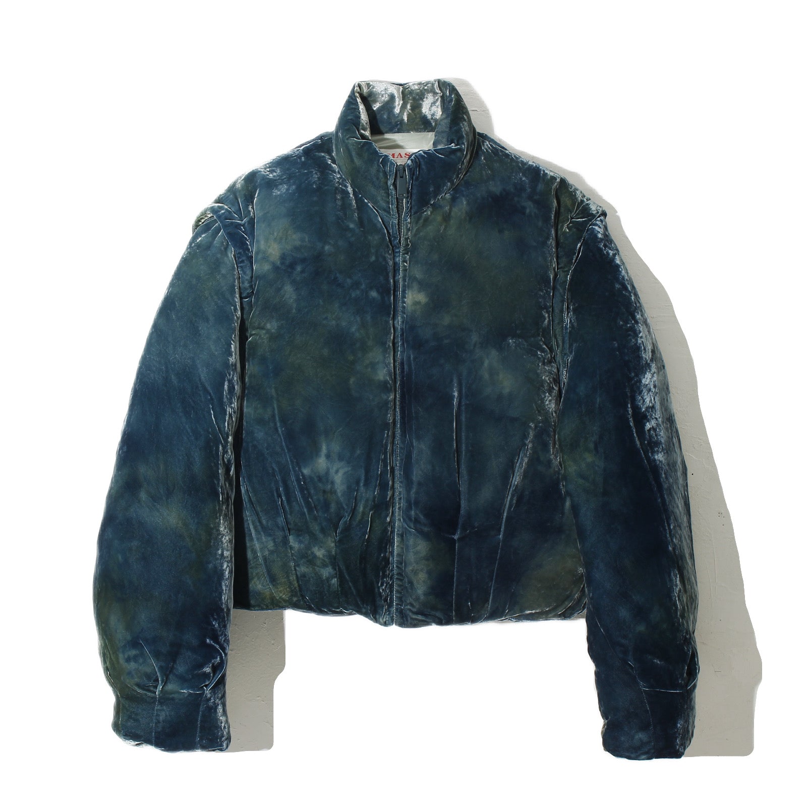 VELVET PUFFER JACKET / EMERALD – MIKIRIHASSHIN OFFICIAL