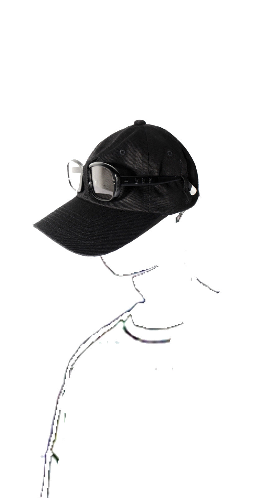 Dad cap / black
