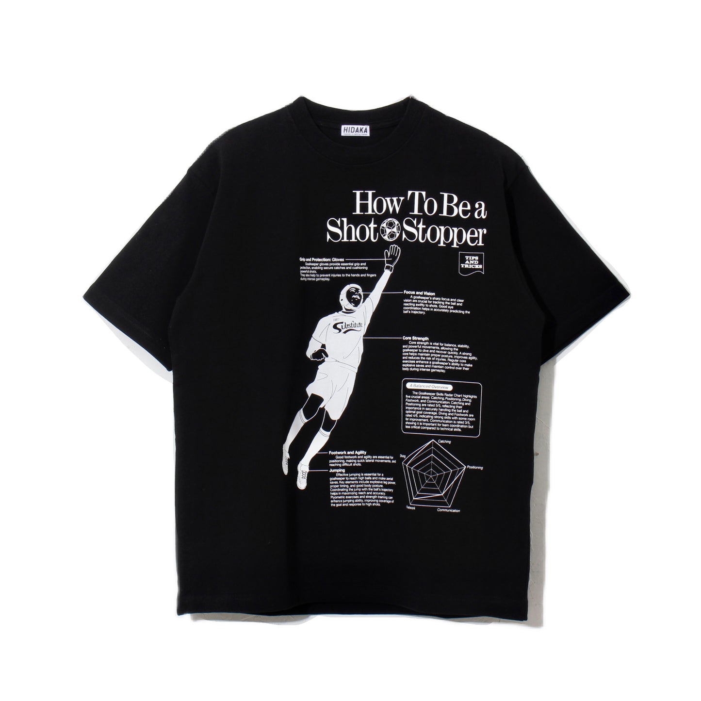 GK TEE / black