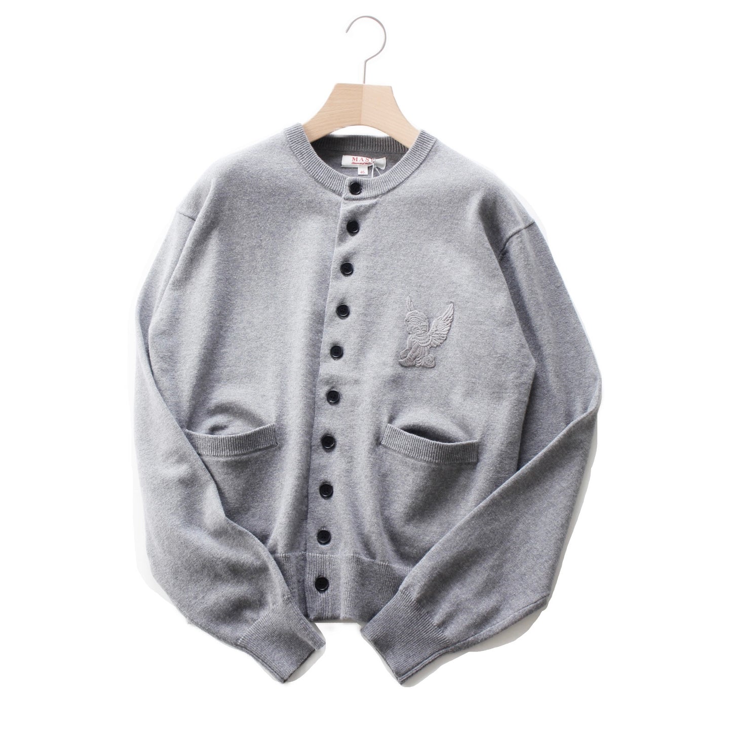 10 BUTTONS CARDIGAN /grey