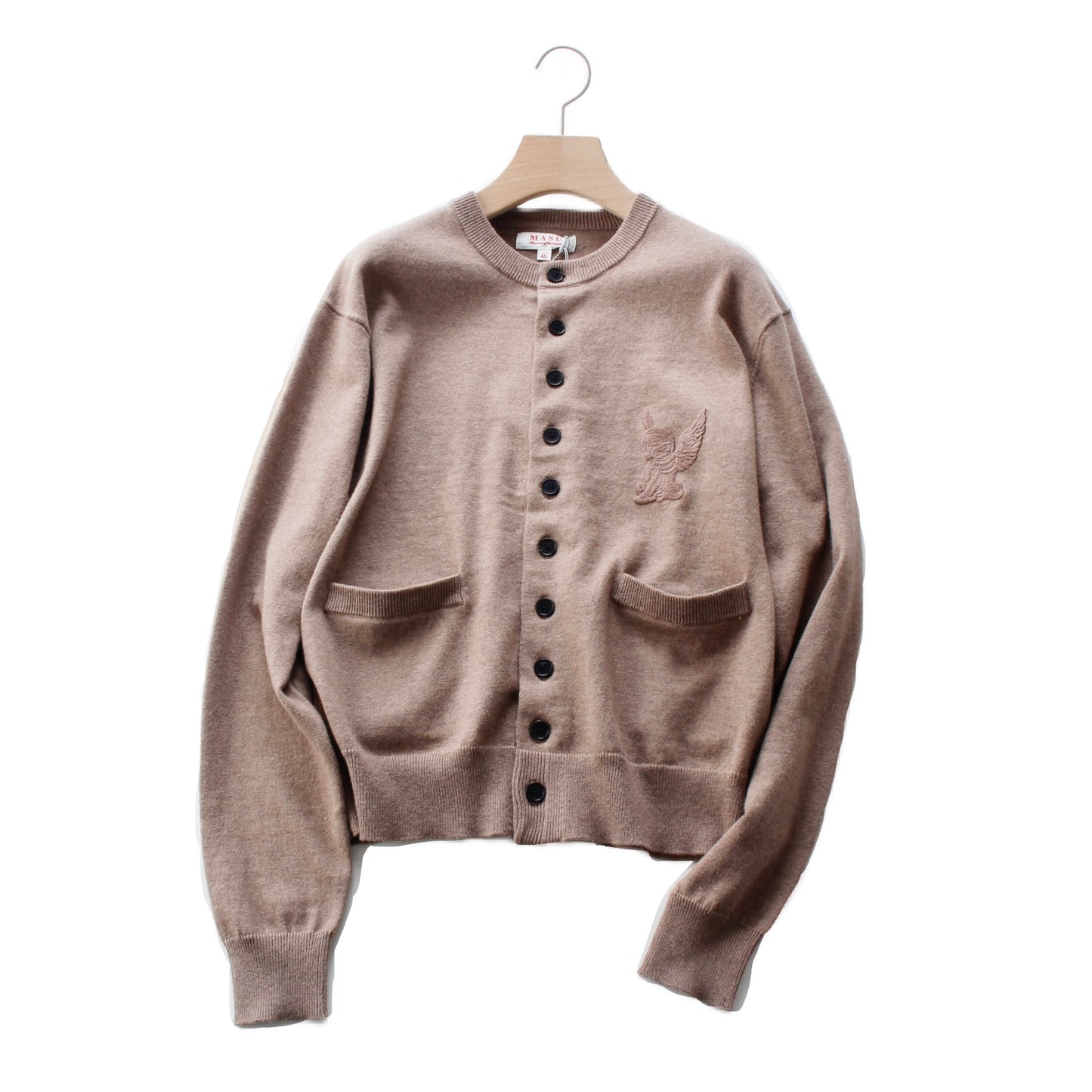 10 BUTTONS CARDIGAN / brown