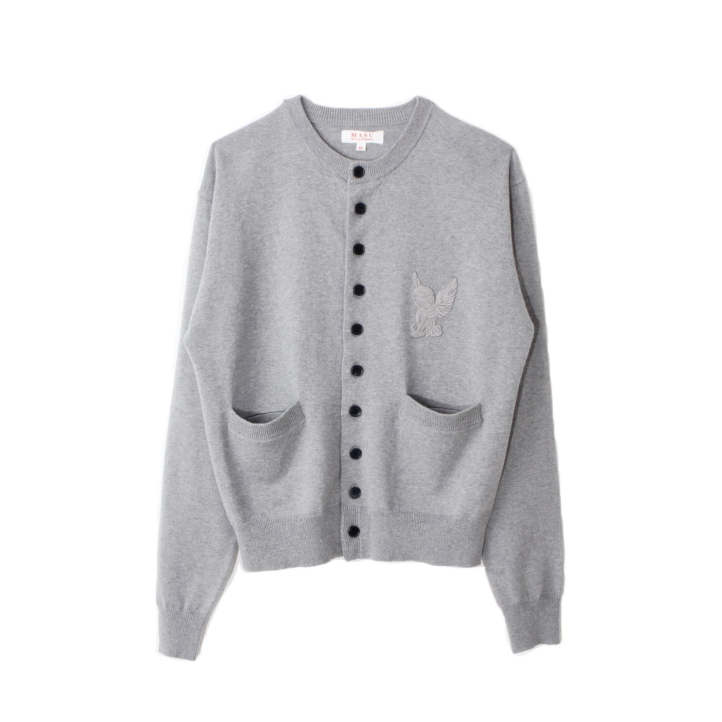 10 BUTTONS CARDIGAN /grey