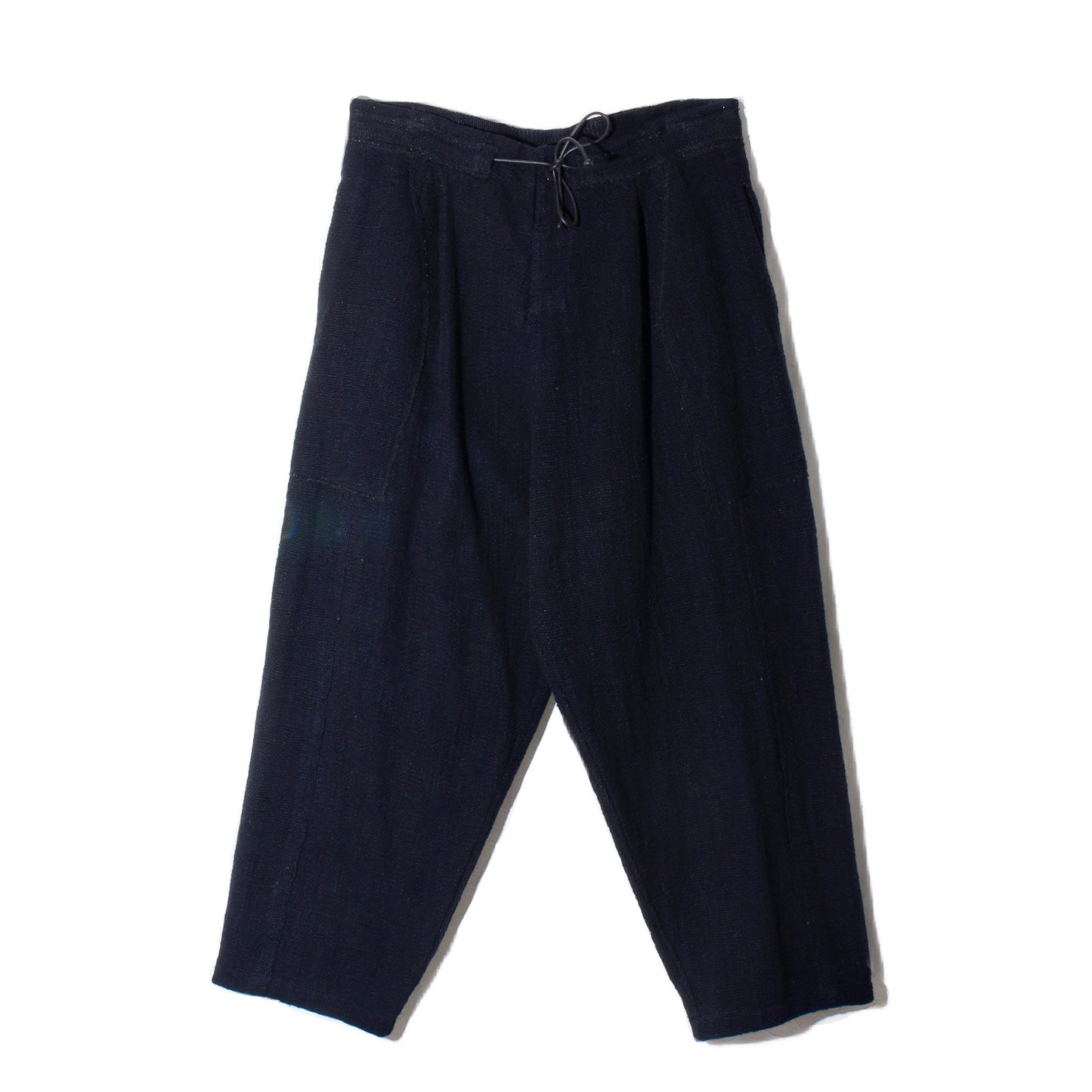 0 Count KhadiCotton Switching Wide Pants/black