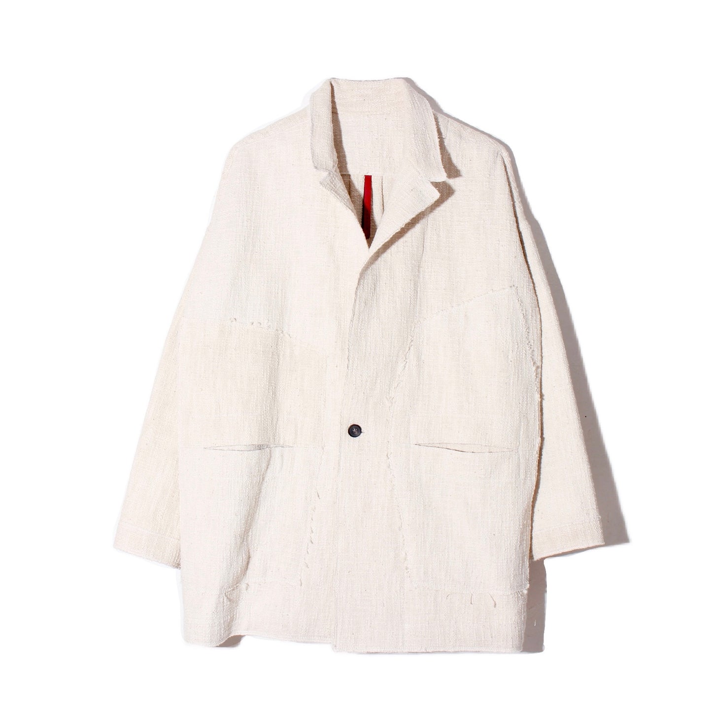0 Count KhadiCotton Jacket / off white