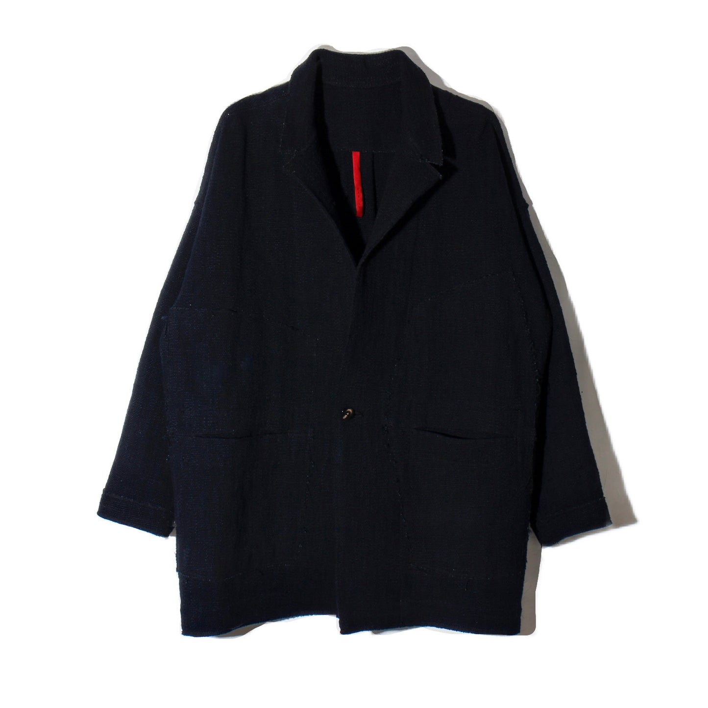 0 Count KhadiCotton Jacket / black