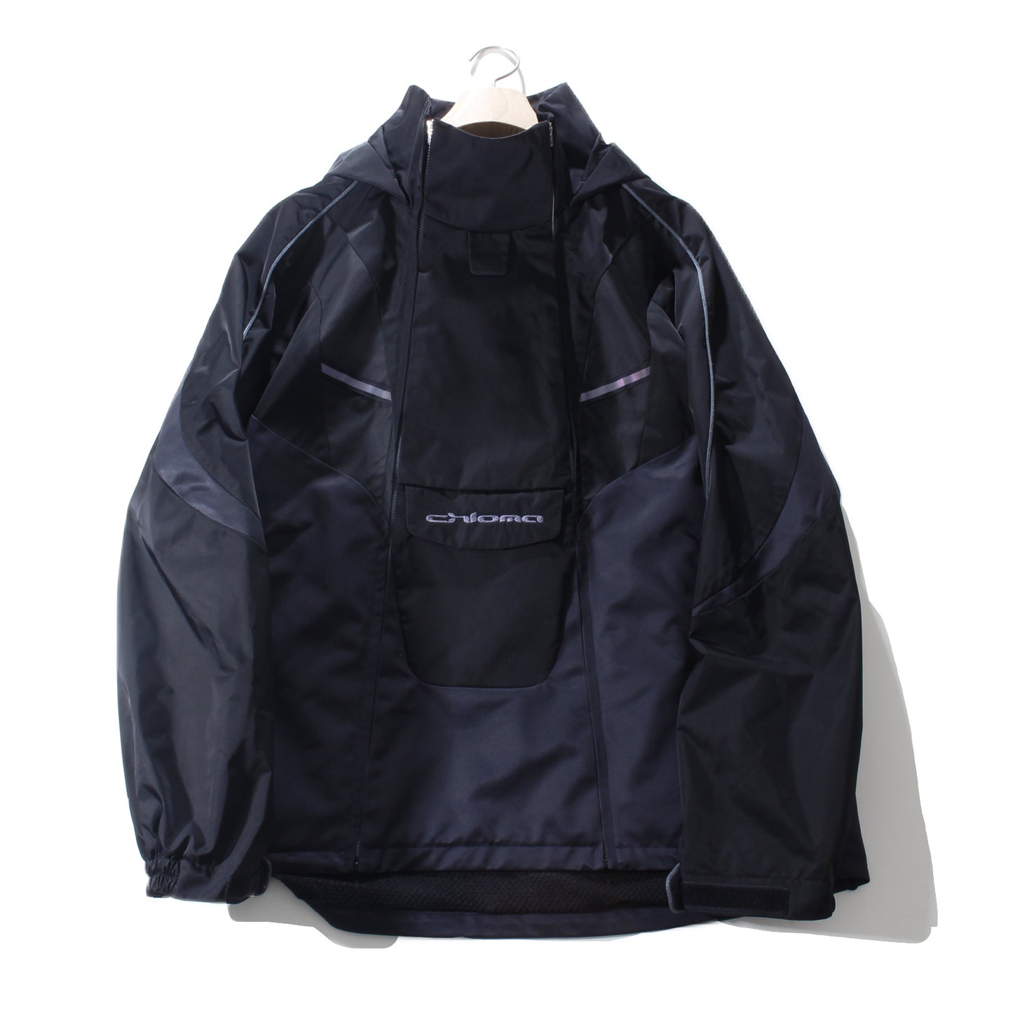 Y2K Anorak : division / cosmic black