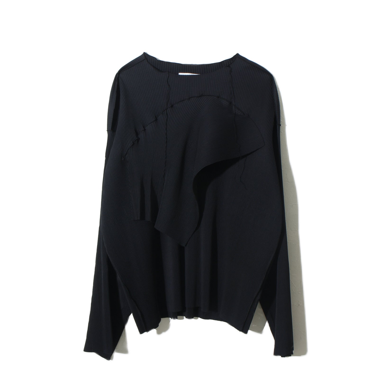 to do /wave long sleeve big tee / black