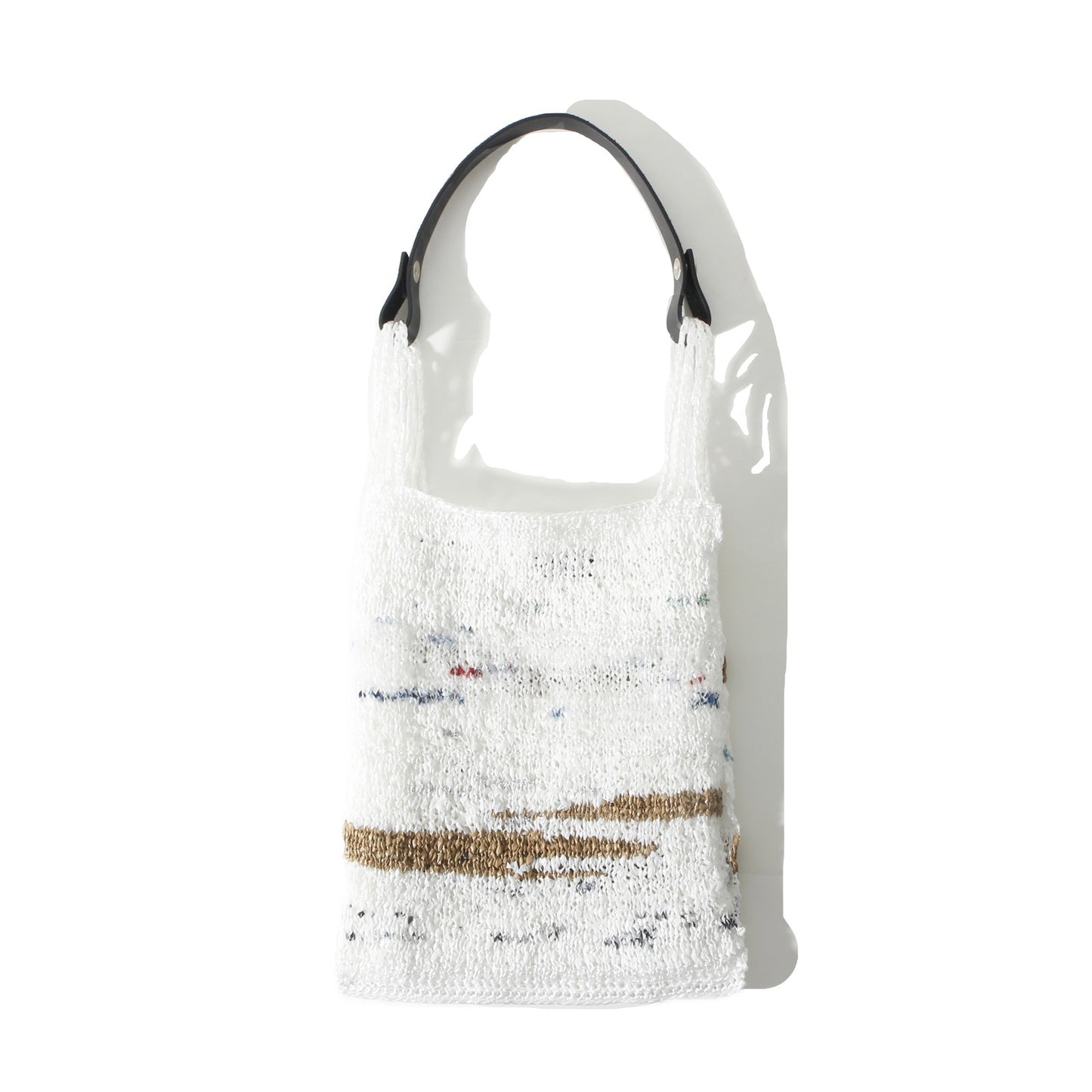 HAND KNIT PLASTIC BAG