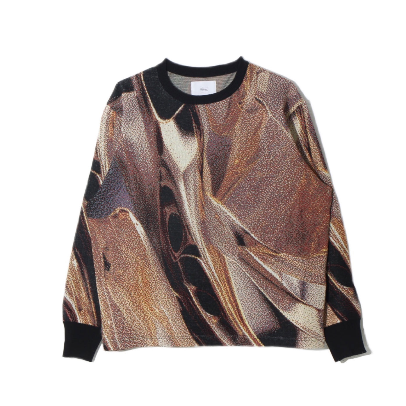 weld_knit_sweater / gold