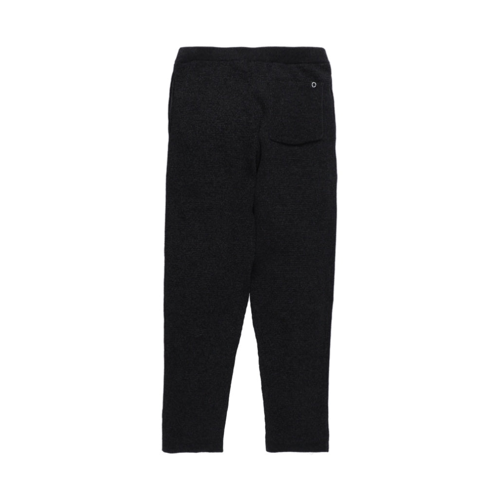 CORDY KNIT PANTS / bk