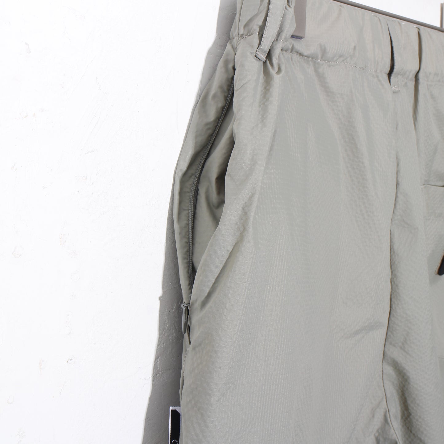 NYLON RIPSTOP SHORTS / mos grey