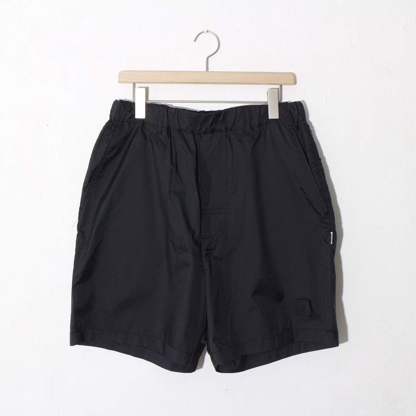 NYLON RIPSTOP SHORTS /black