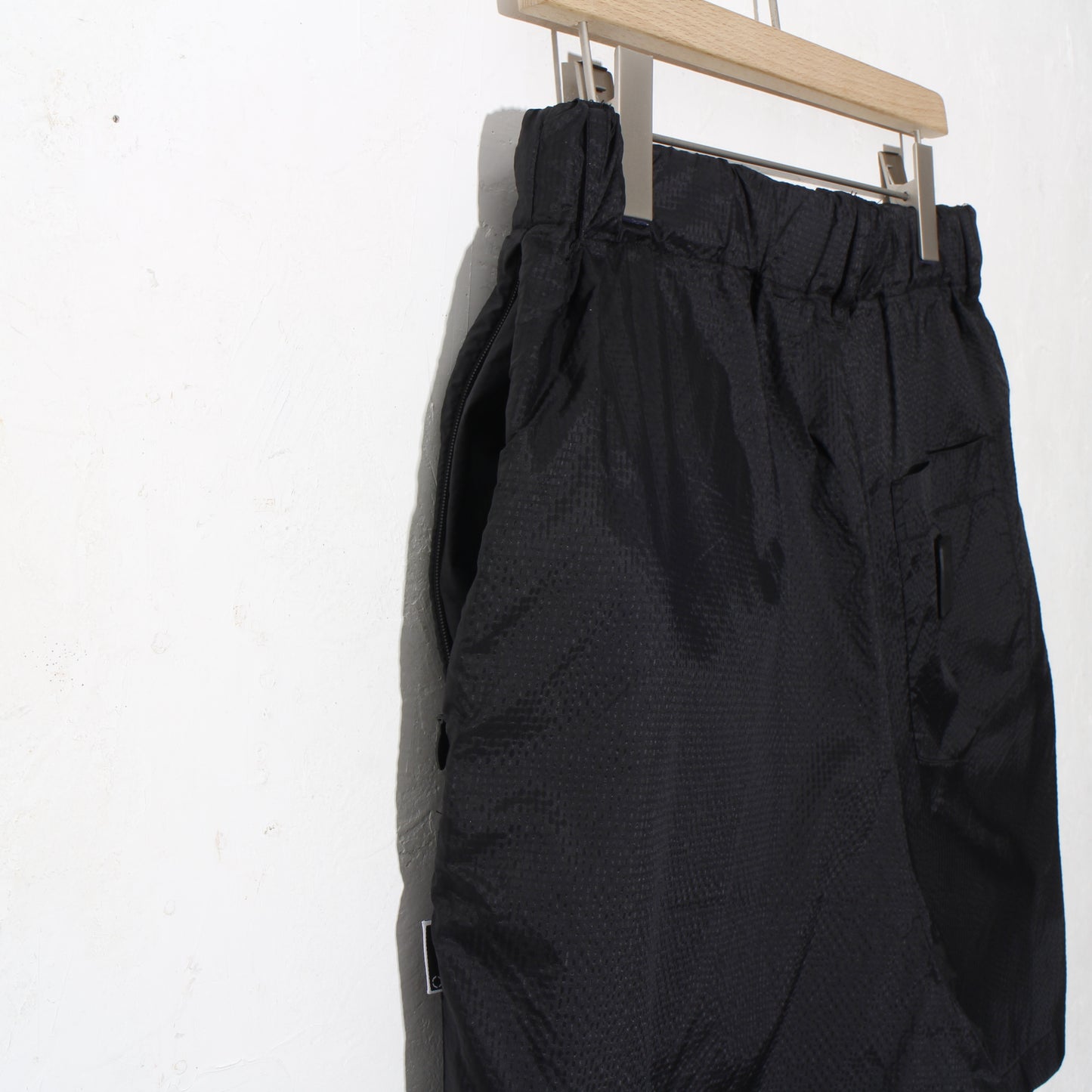 NYLON RIPSTOP SHORTS /black