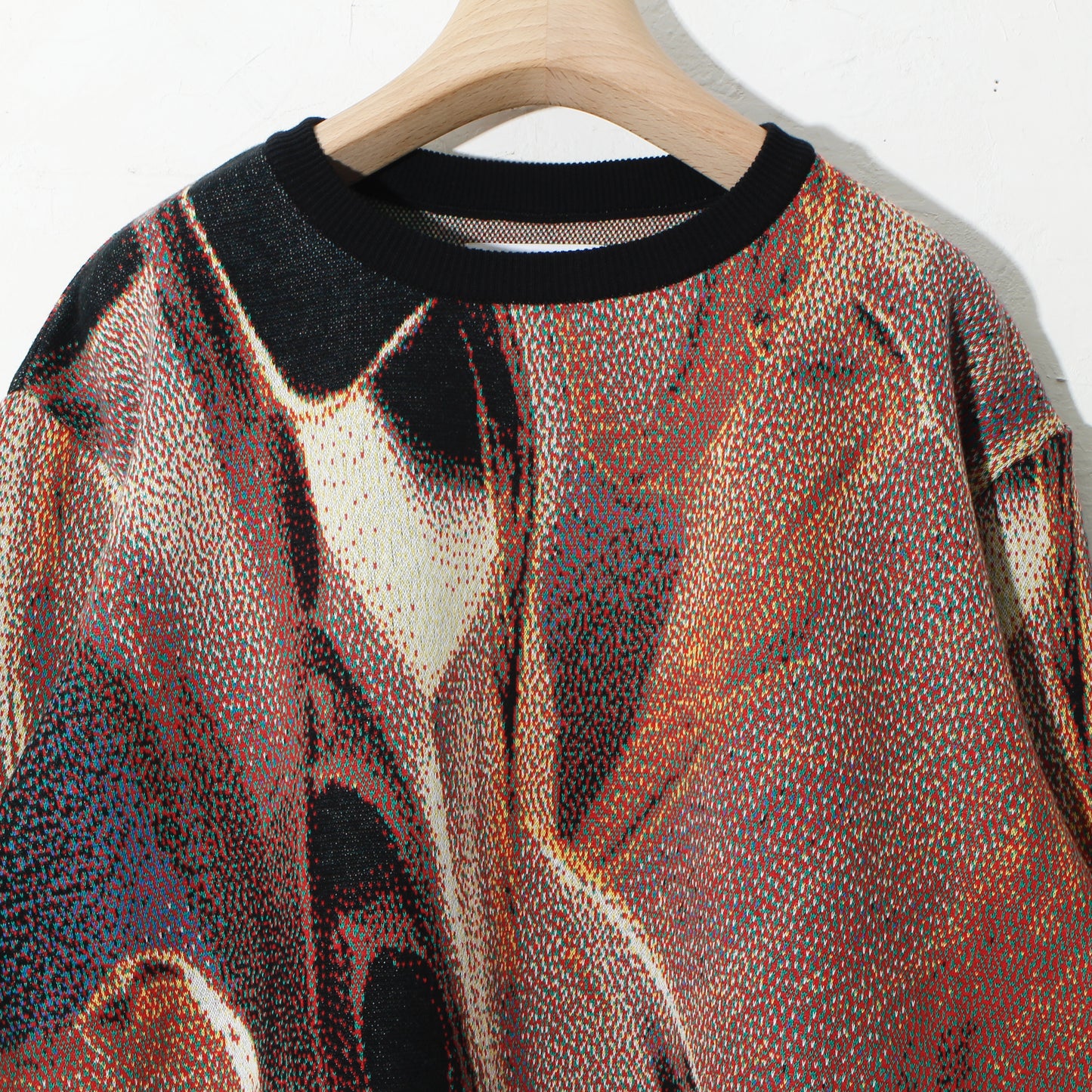 weld_knit_sweater / gold