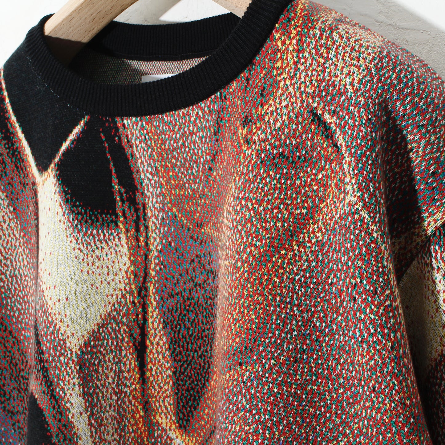 weld_knit_sweater / gold