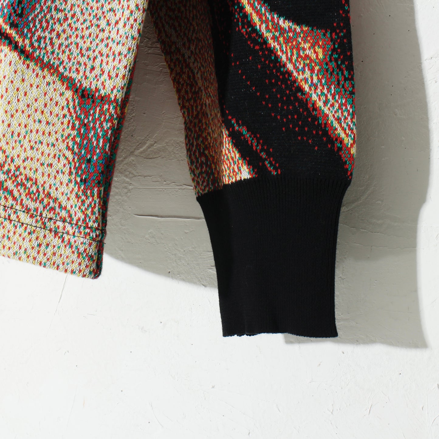 weld_knit_sweater / gold