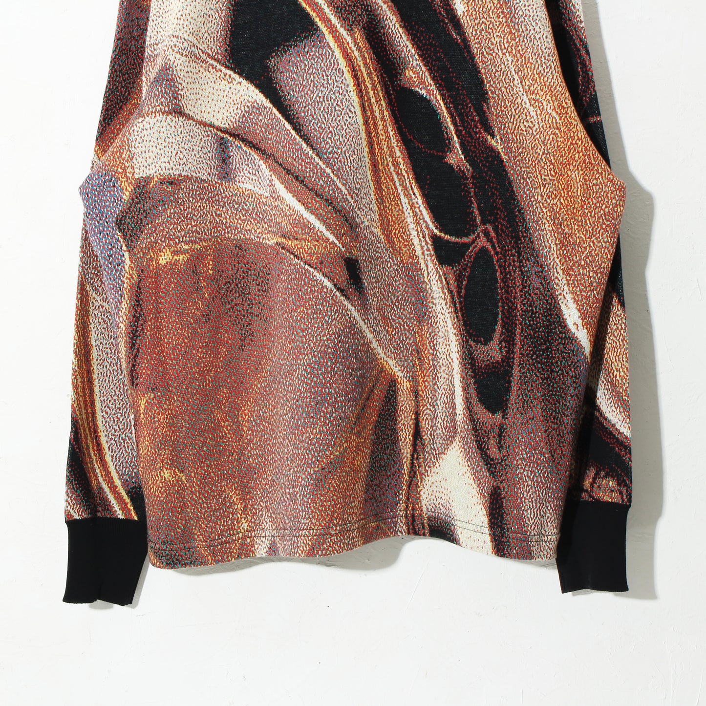 weld_knit_sweater / gold