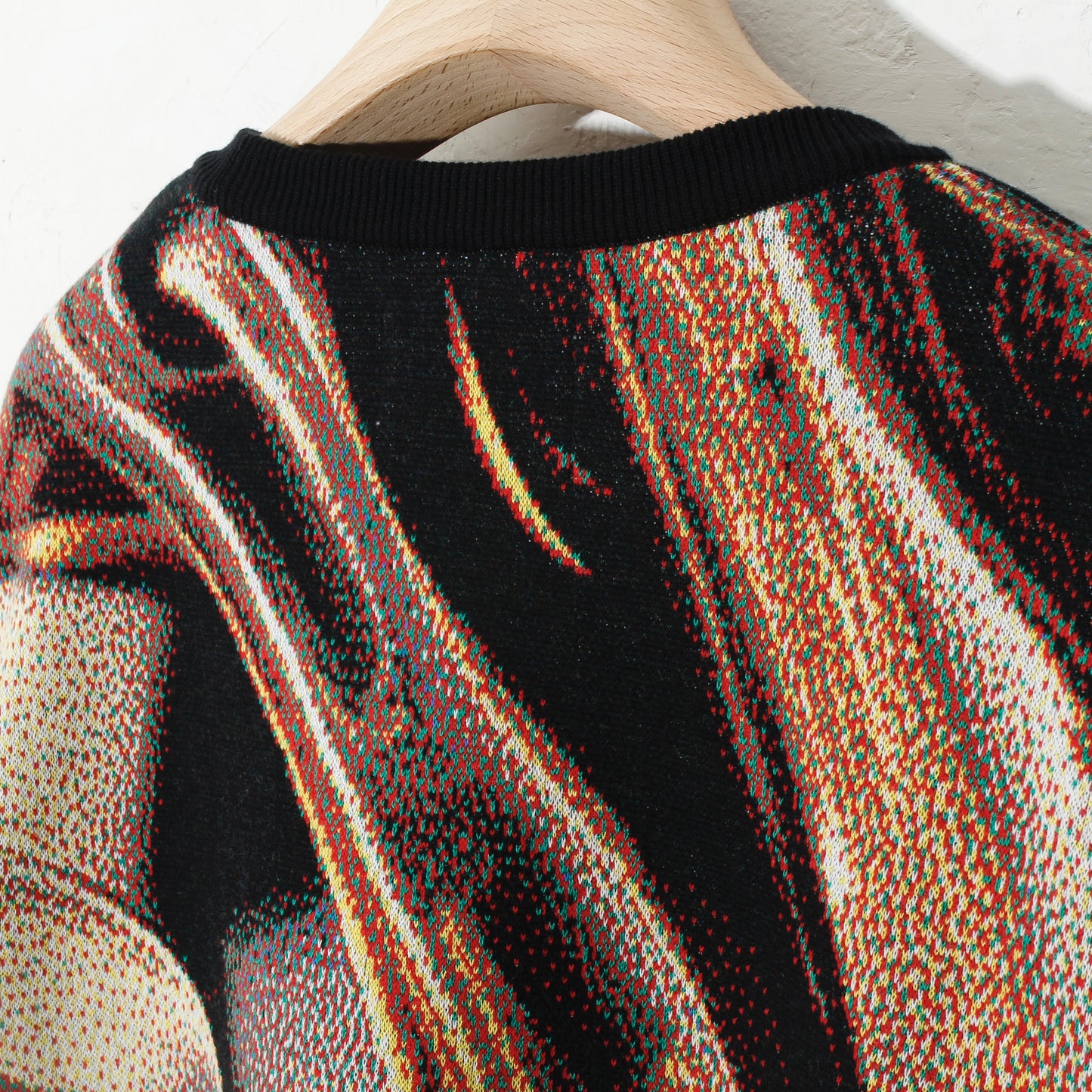 weld_knit_sweater / gold