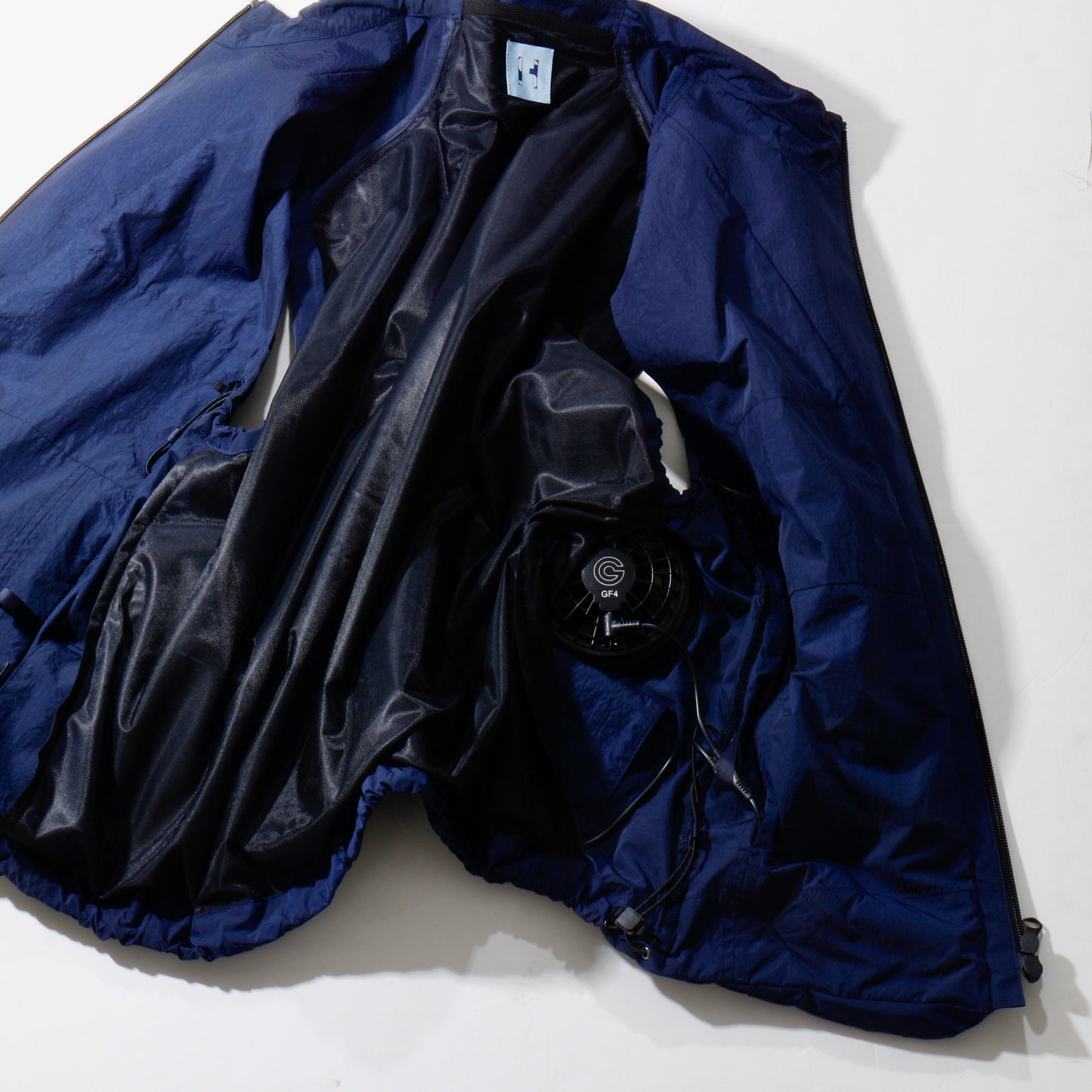 HIDESIGN / Air Flow Vest/ navy<br>※受注生産商品となります