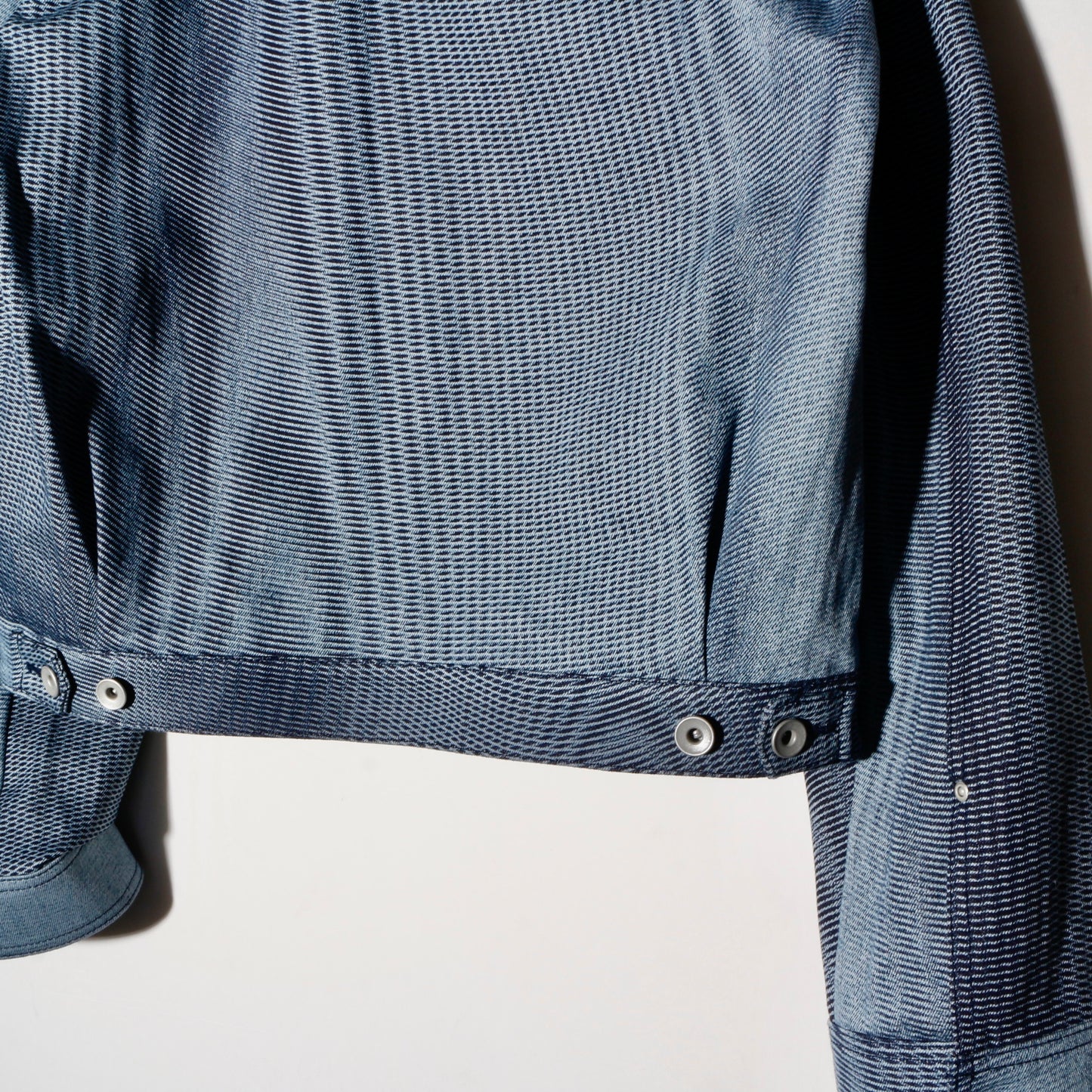 Mirage_ Bleach_Denim_Jacket / navy