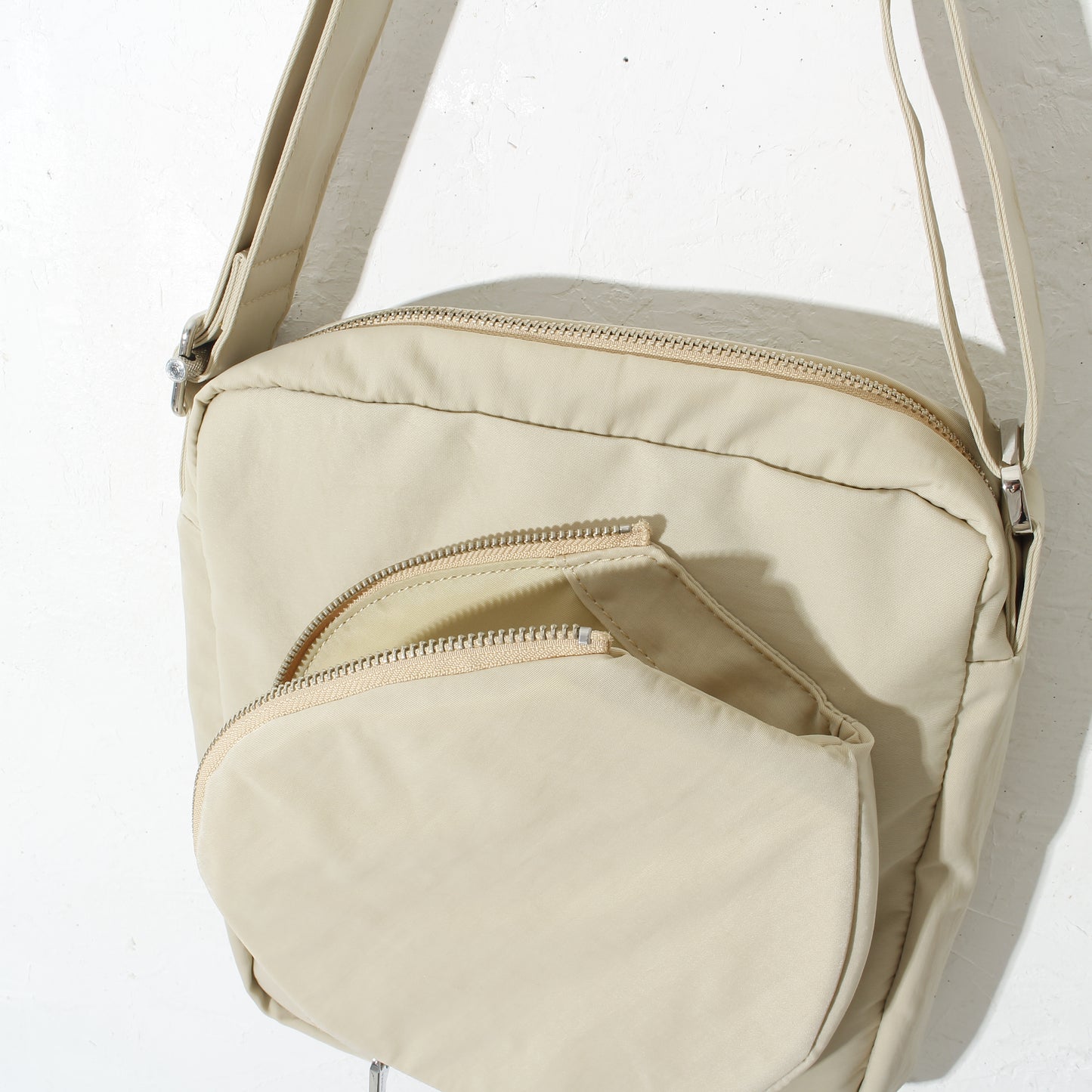 PING-PONG SHOULDER BAG / beige