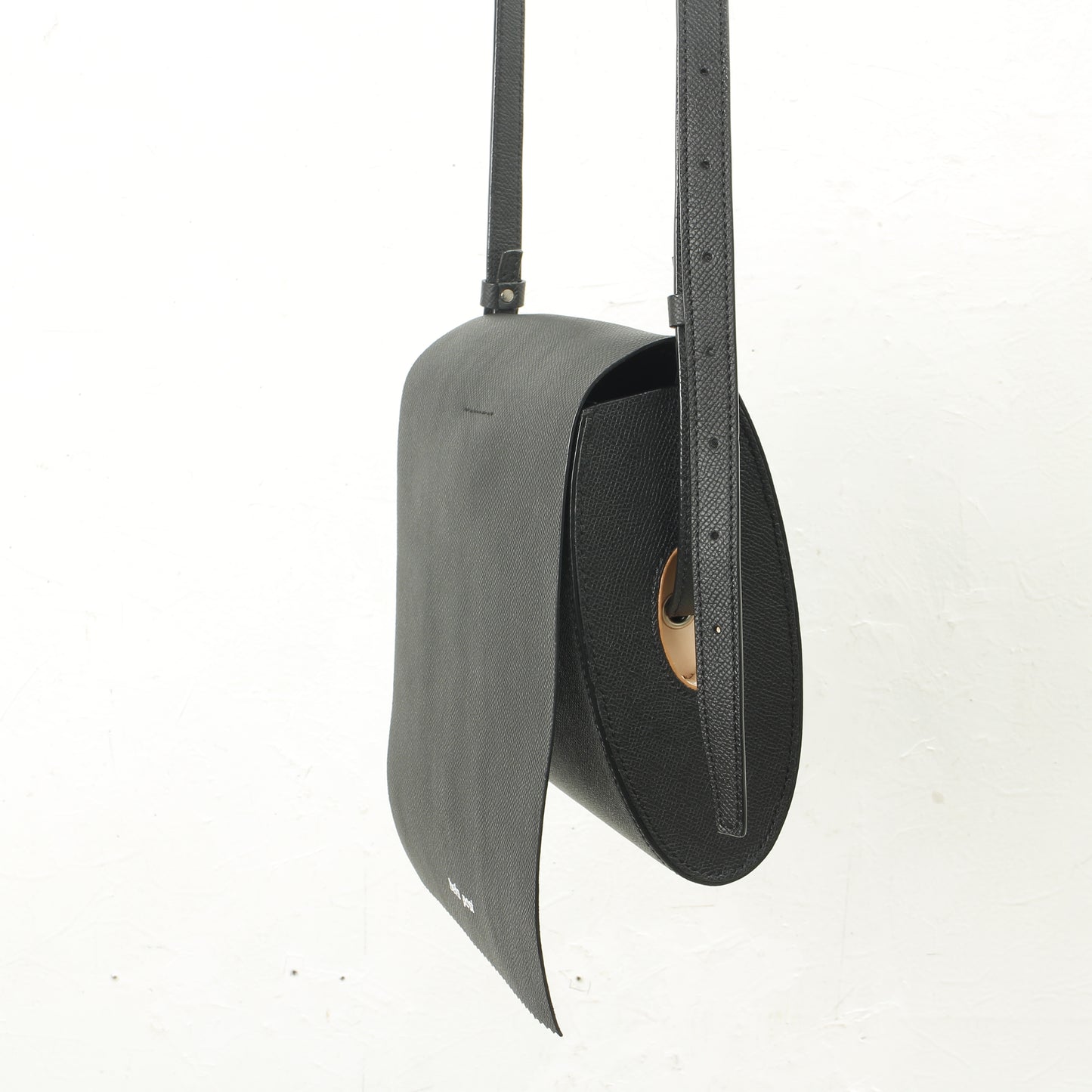 roll paper bag / black