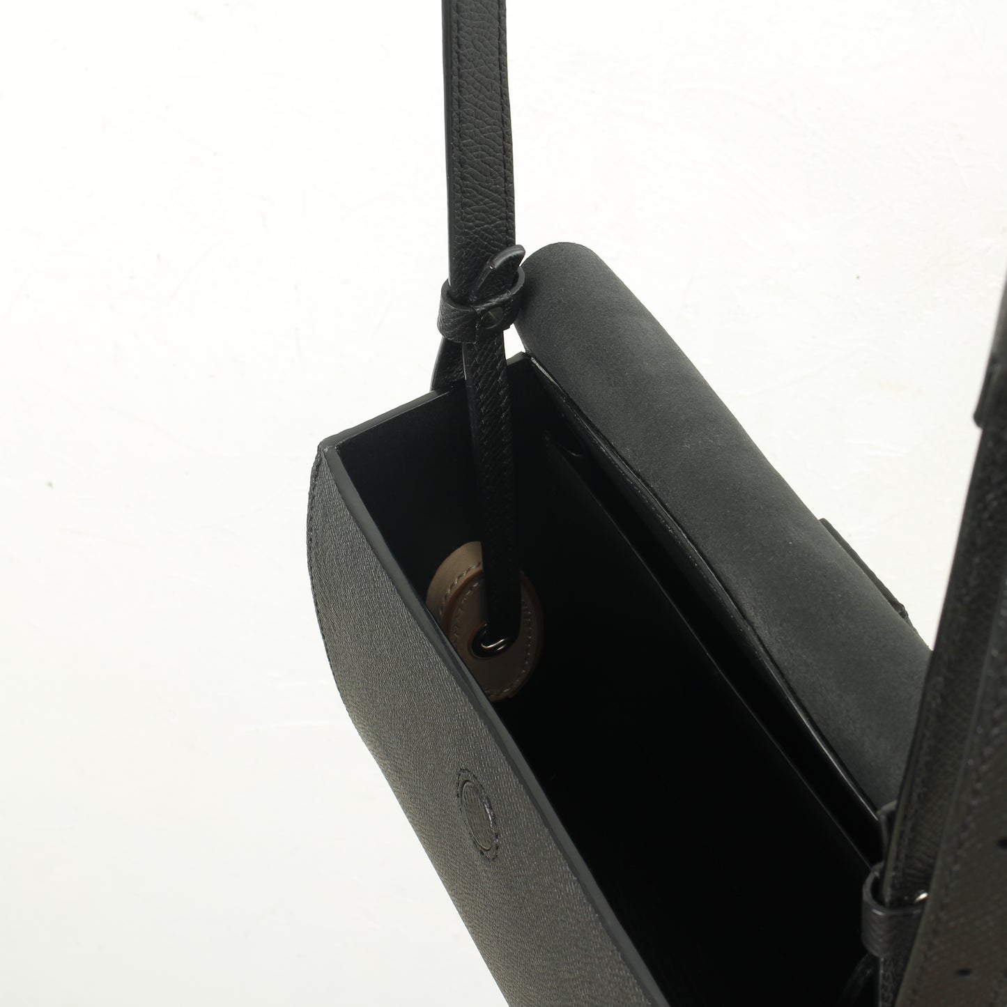 roll paper bag / black