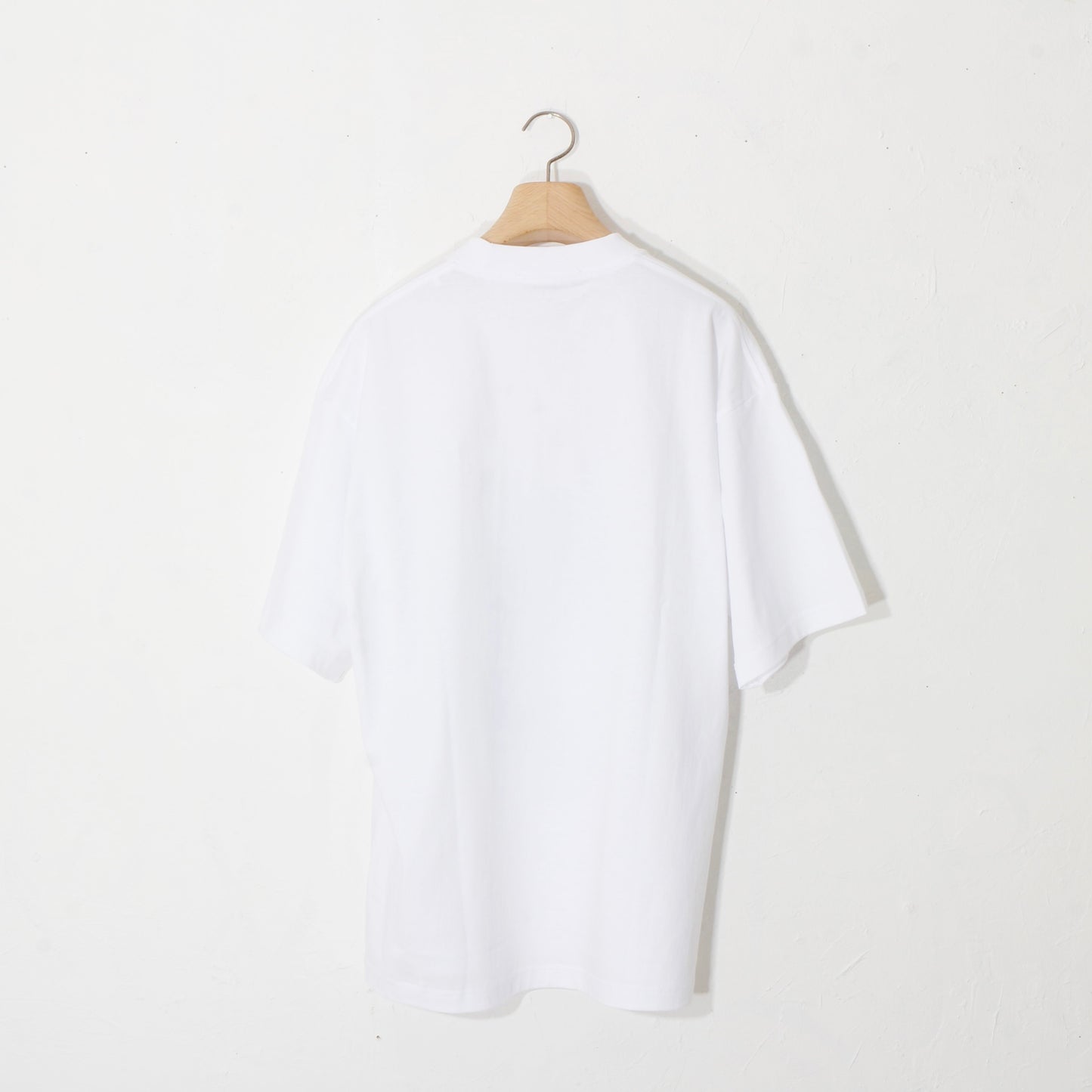 print T-shirt / knitting / wh