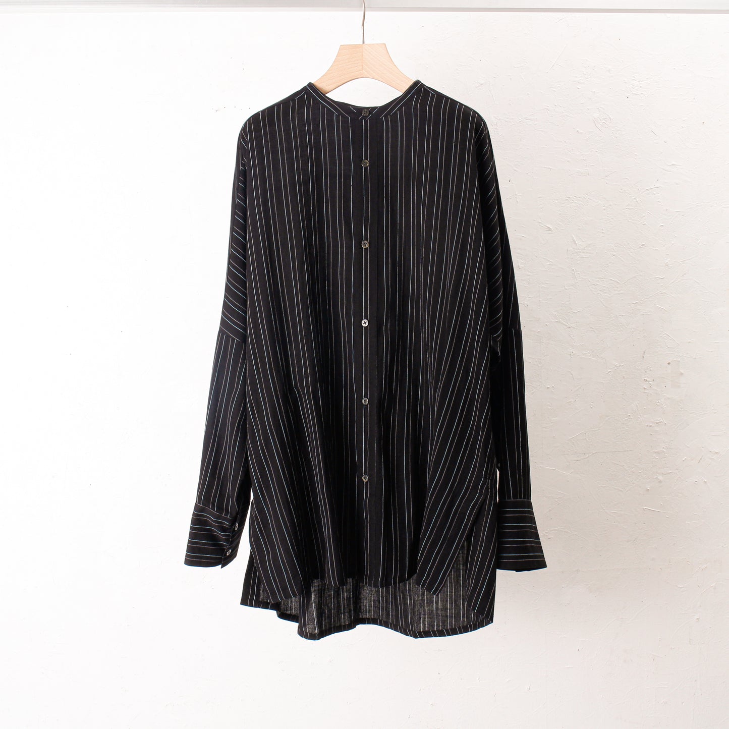 Pin-stripe KhadiCotton Long Shirt