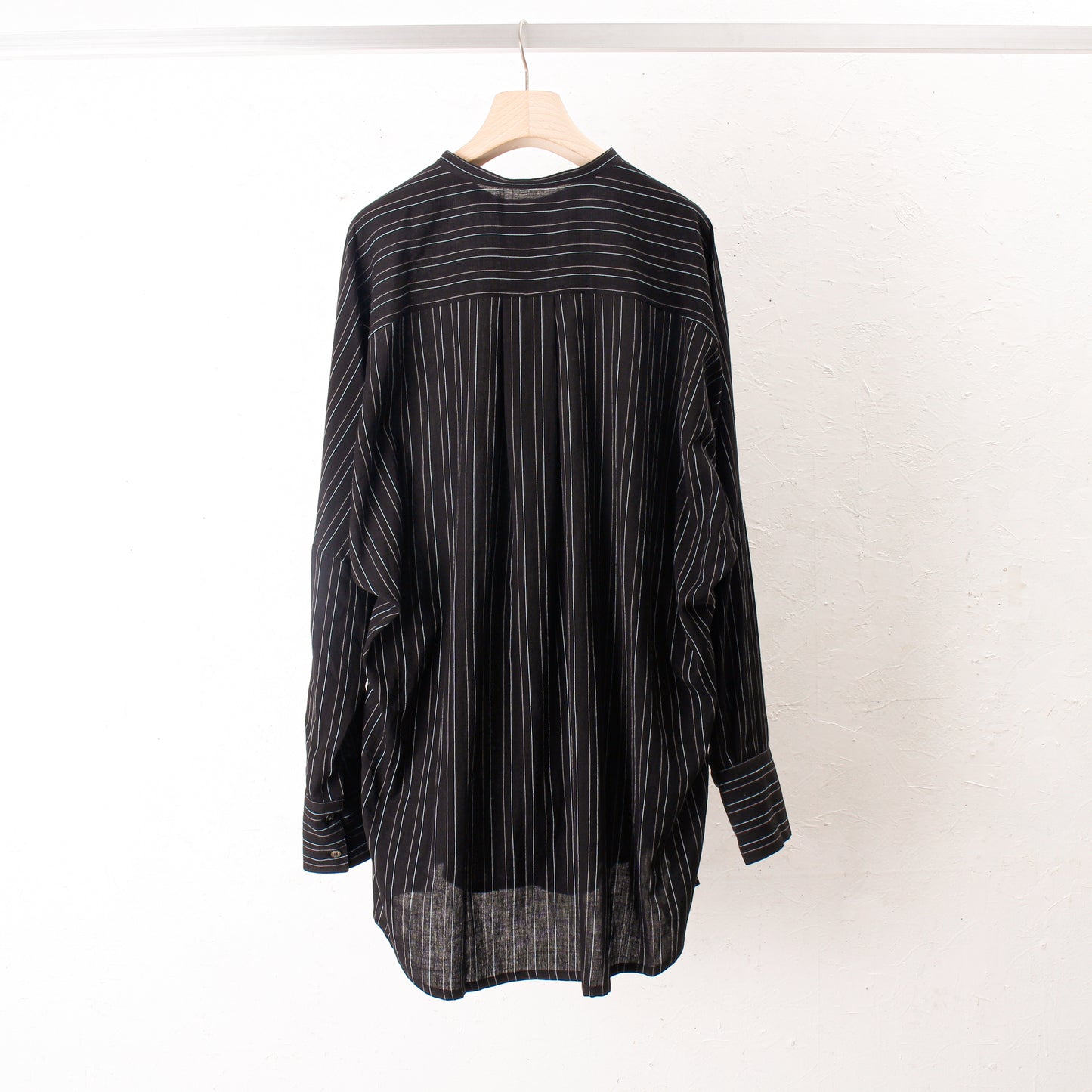 Pin-stripe KhadiCotton Long Shirt