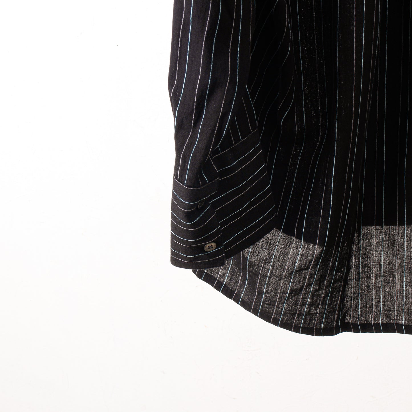 Pin-stripe KhadiCotton Long Shirt