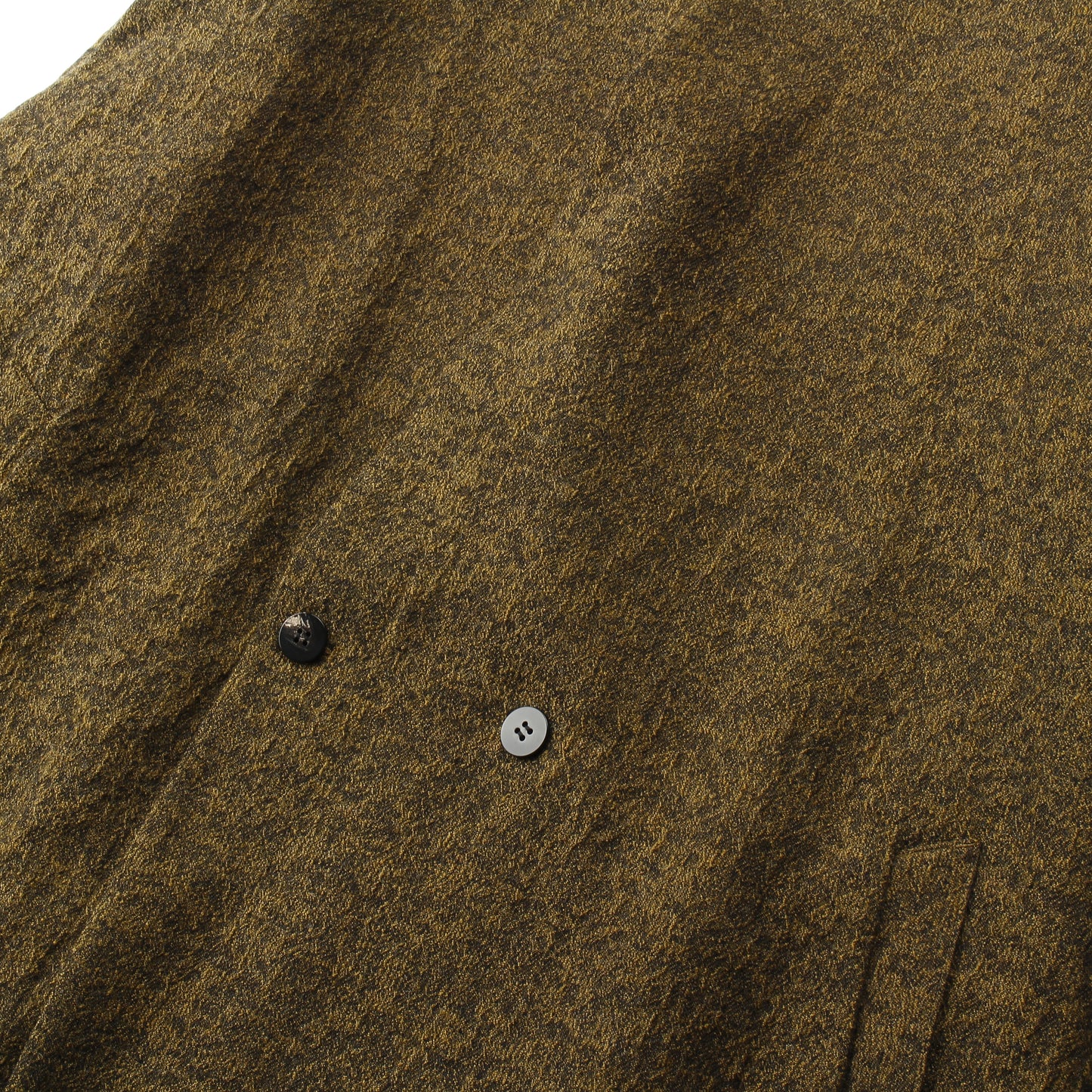 Moss Jacquard Cottonwool Jacket / MUSTARD